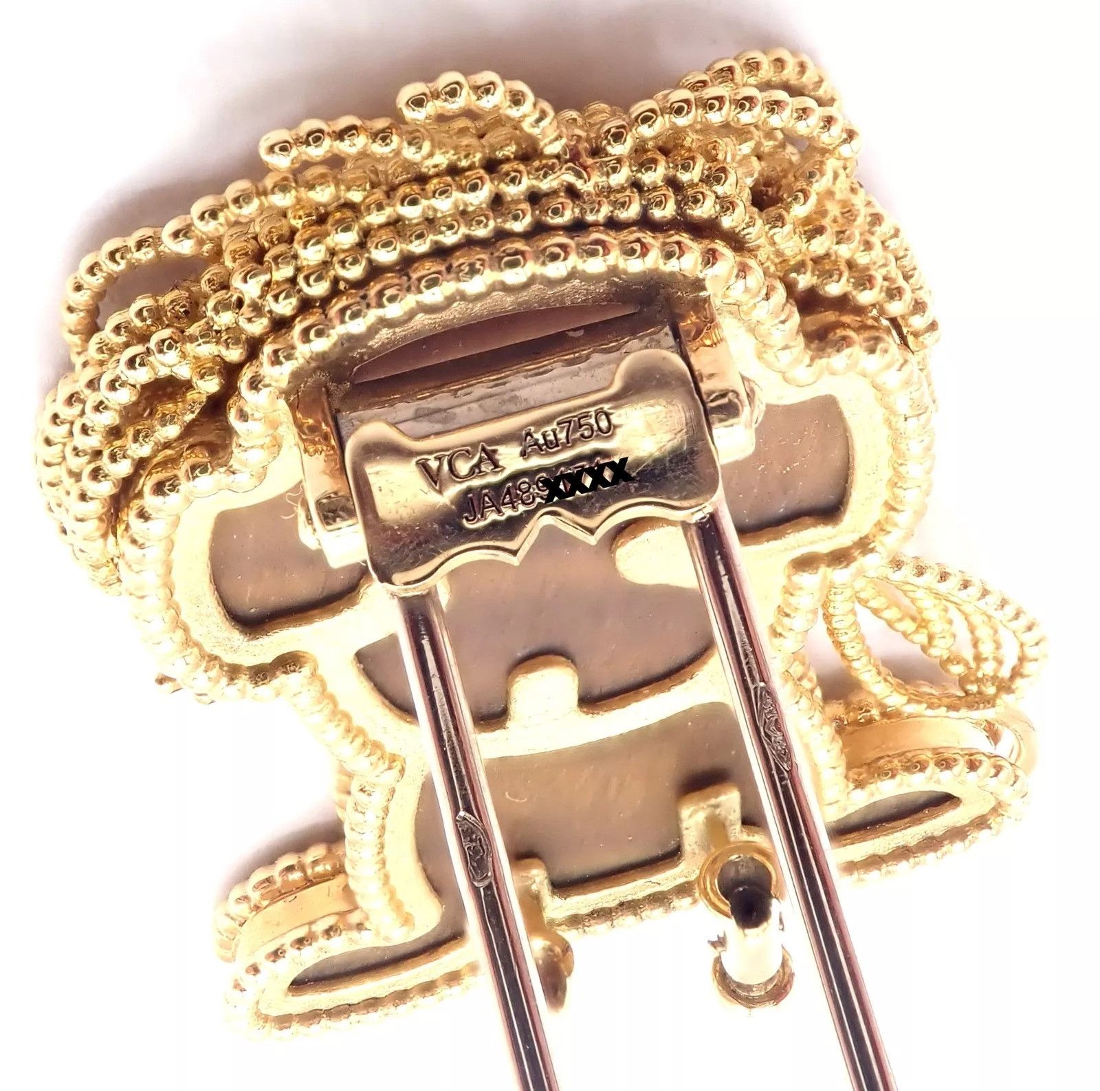 Van Cleef & Arpels Van Cleef & Arpels 18k Yellow Gold Tiger Eye Lucky Animals Size ONE SIZE - 3 Thumbnail