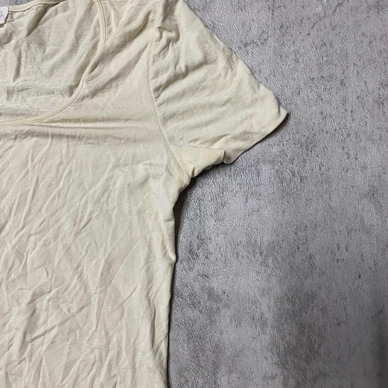 Other Cream short sleeve top Size XS / US 0-2 / IT 36-38 - 2 Thumbnail