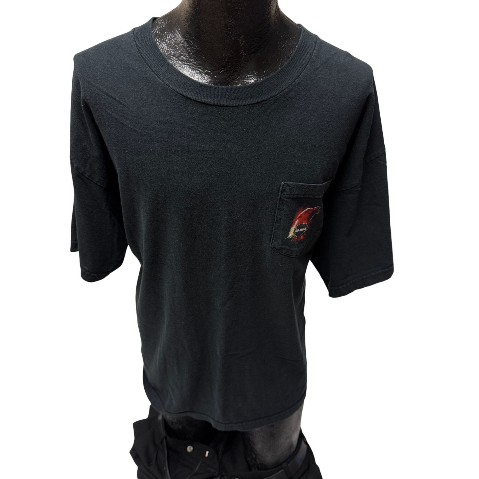 Harley Davidson HD ATV SUNSET CRUIZ Ft Lauderdale Fl HOWLIG WOLF Biker Shirt Size US XXL / EU 58 / 5 - 2 Thumbnail