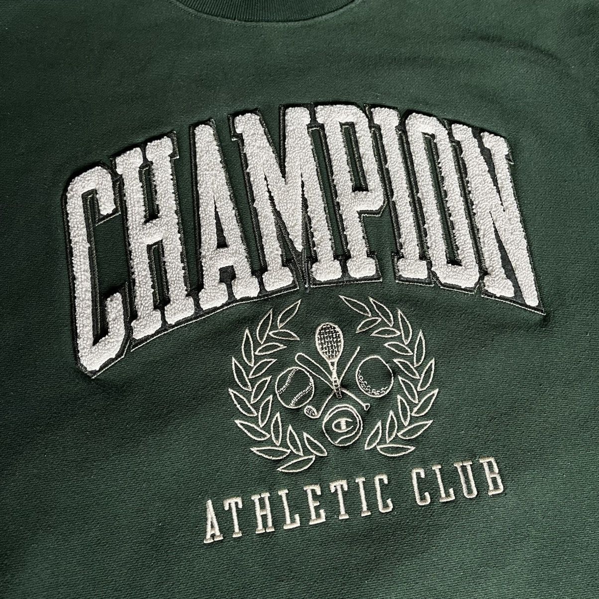 Champion × Vintage Champion PacSun Athletic Club Crest Logo Crewneck Sweatshirt Size US M / EU 48-50 / 2 - 3 Thumbnail