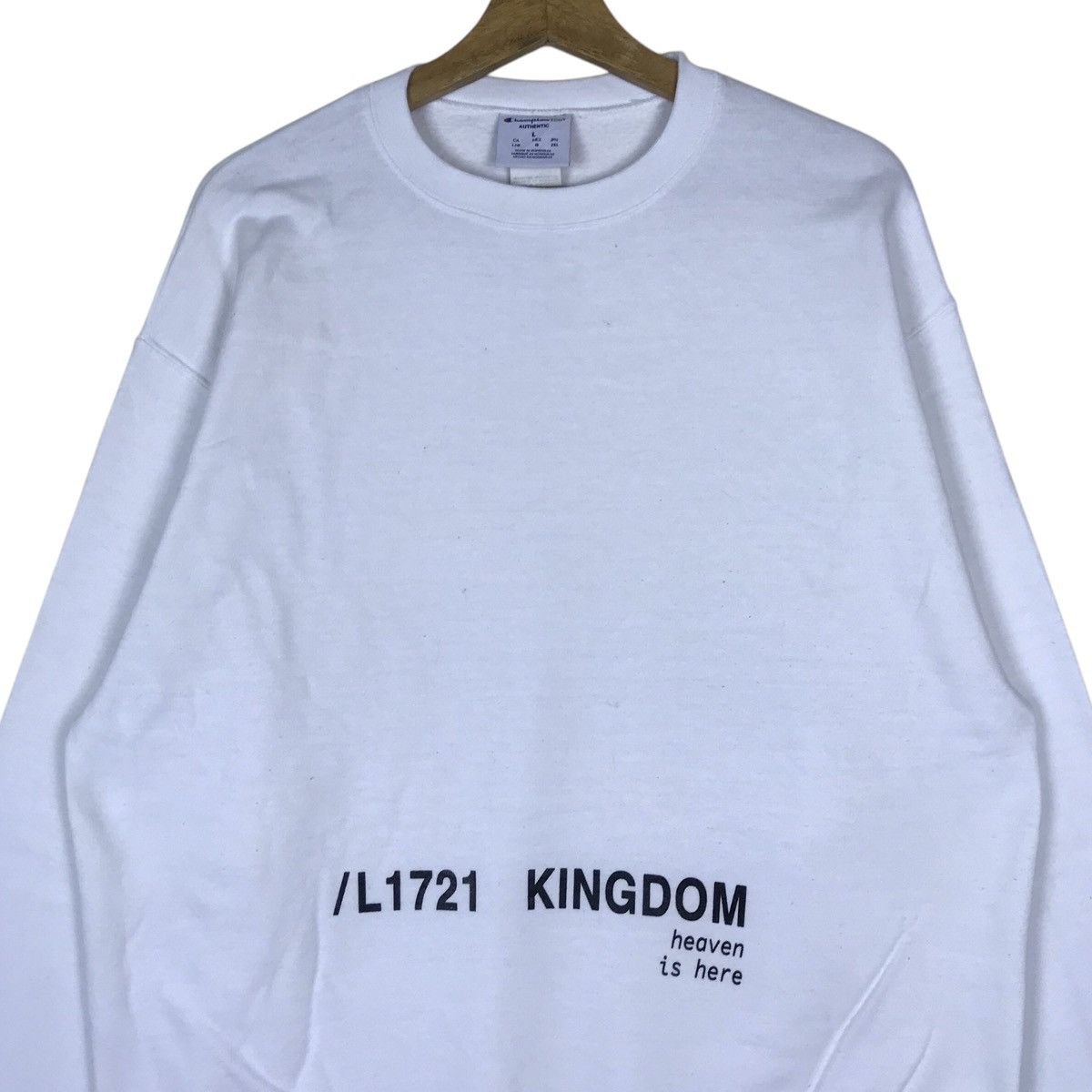 Champion Vintage Champion Pullover Jumper Sweatshirt Size US L / EU 52-54 / 3 - 2 Thumbnail