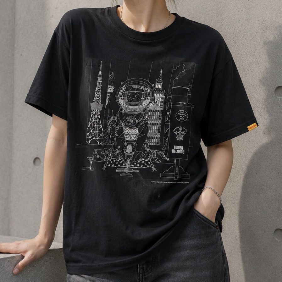 Stussy × Vintage RARE STUSSY 30TH ANNIVERSARY TOWER RECORD NO