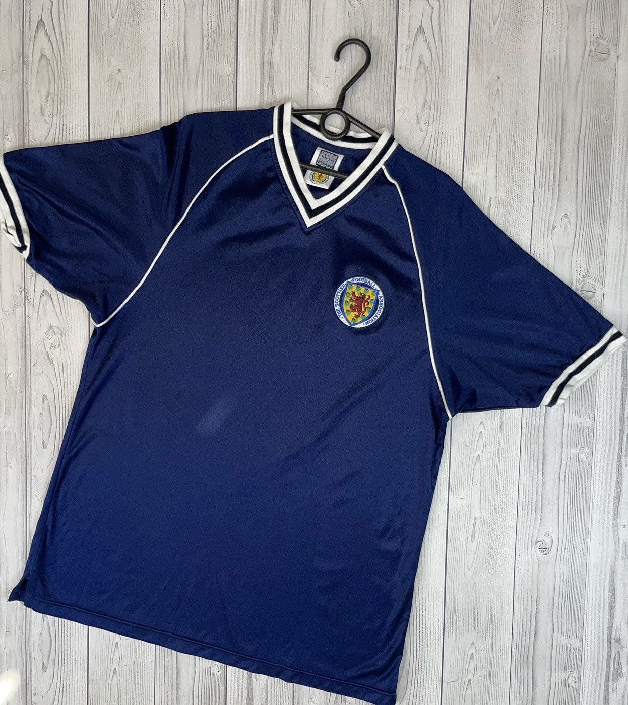 Vintage Scotland soccer jersey retro size XL