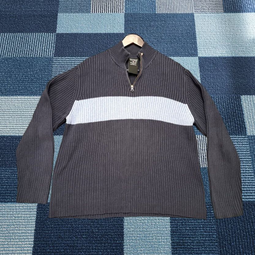 Polo Ralph Lauren VINTAGE Polo Ralph Lauren Polo Jeans Co. Ribbed Pullover Sweater Turtleneck 2XL Men Blue Long Sleeve Mens Size US XXL / EU 58 / 5 - 1 Thumbnail