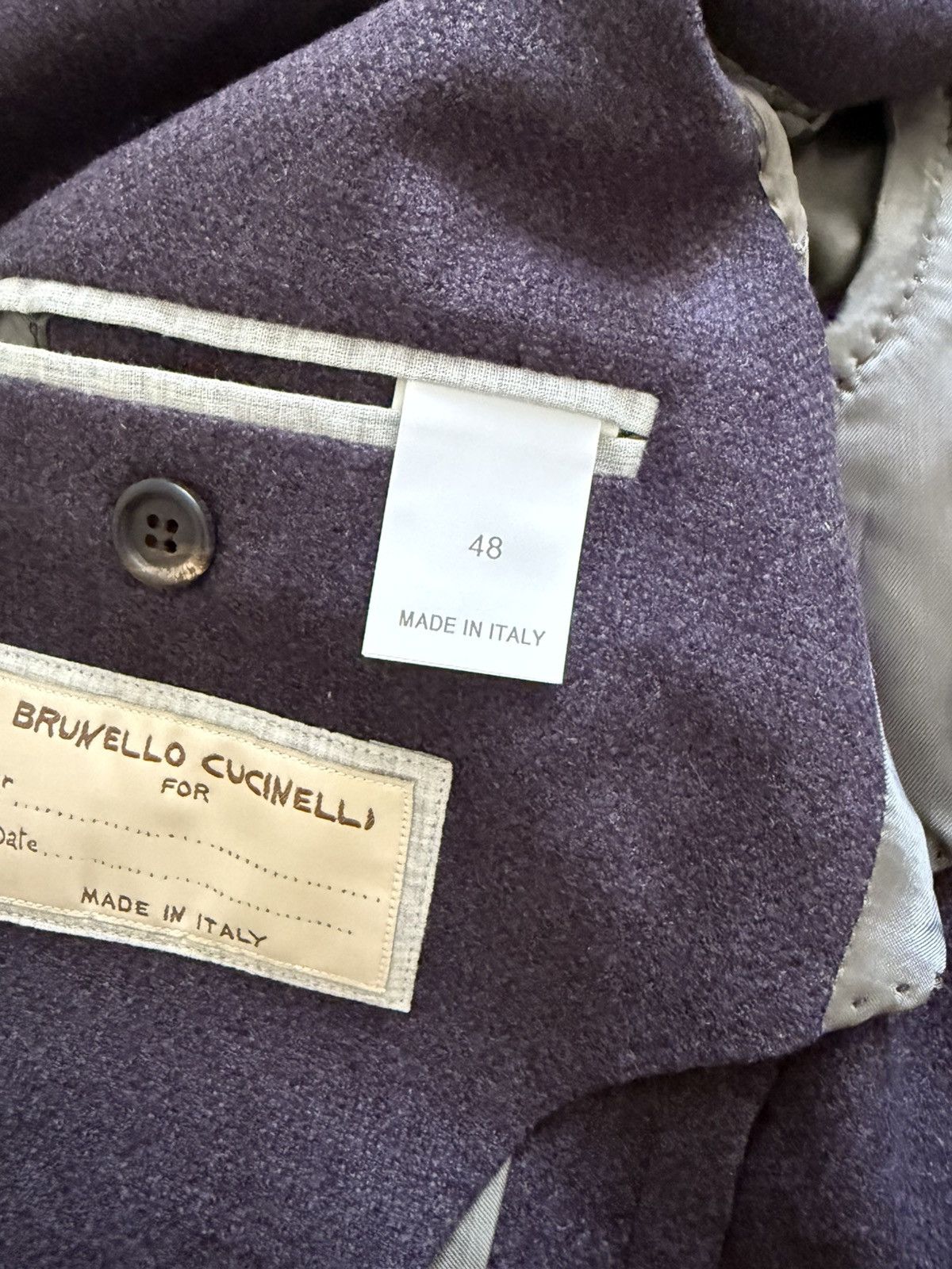Brunello Cucinelli Brunello cucinelli cashmere blazer Size 48S - 9 Thumbnail