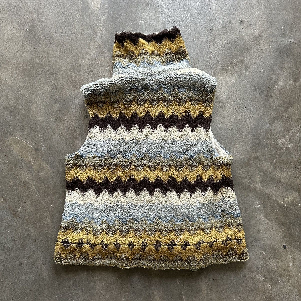 Japanese Brand × Vintage Vest Mic Collection Zipper Fur Mix Colour Size US S / EU 44-46 / 1 - 8 Thumbnail