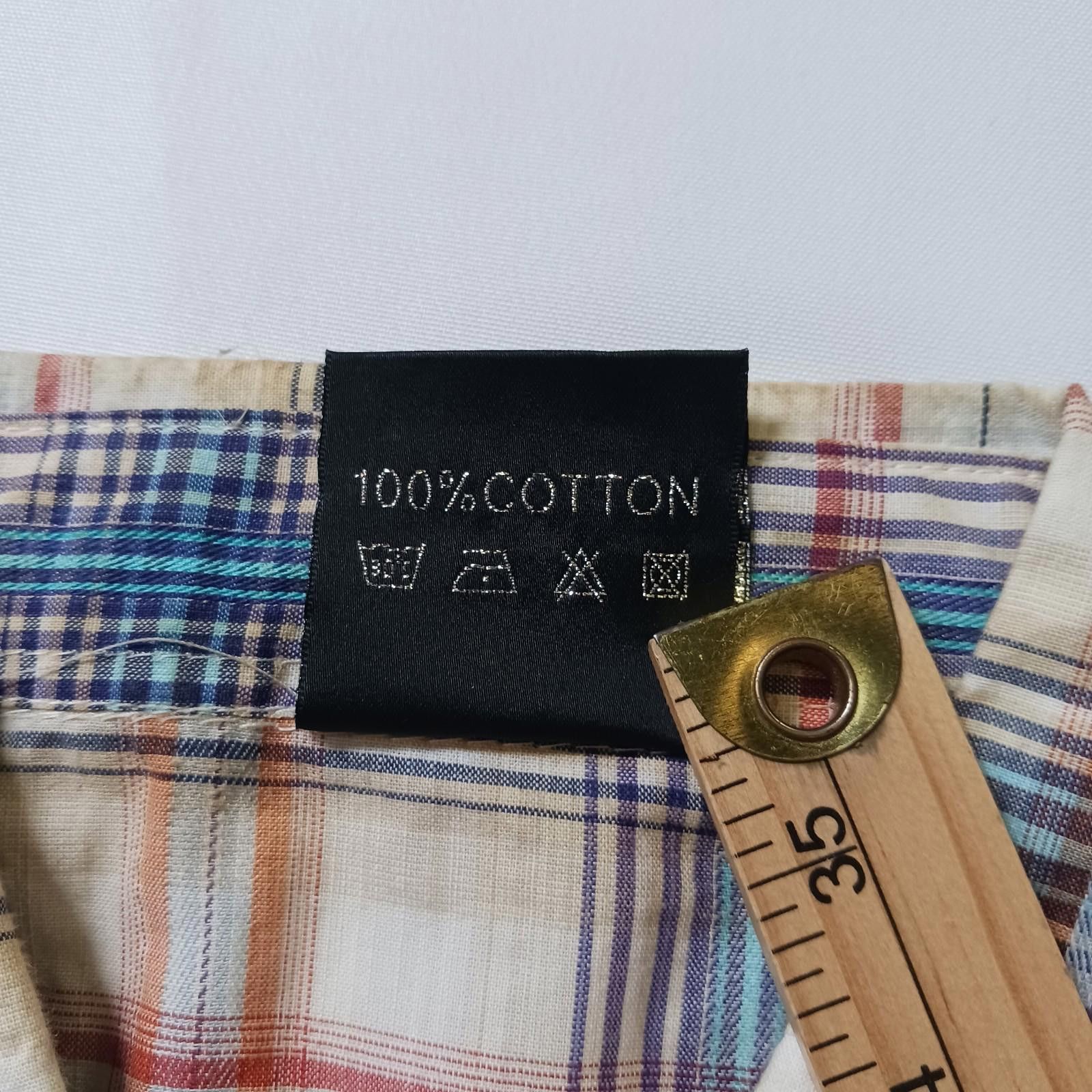 Other Evolution The Legend Original Men Short Sleeve Plaid Shirt L Size US L / EU 52-54 / 3 - 3 Thumbnail