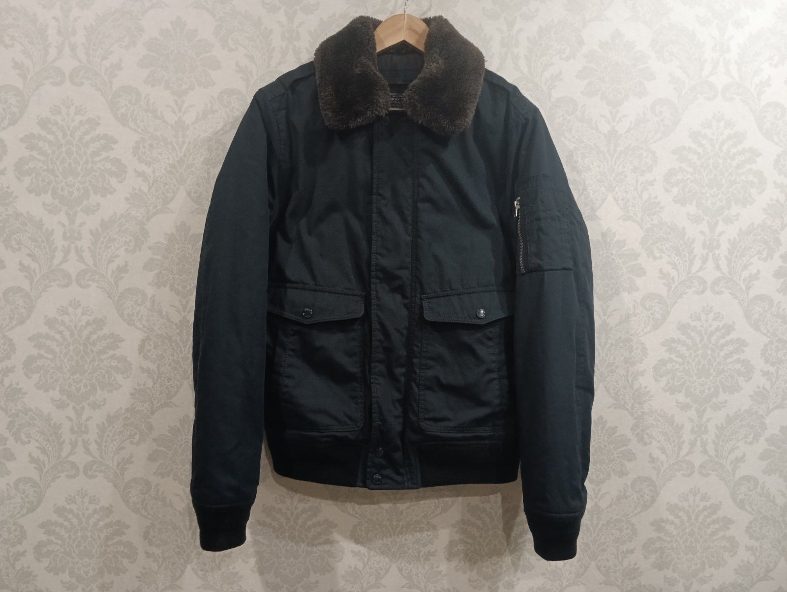 Schott Schott NYC Air | Black Bomber Flight Jacket Size US L / EU 52-54 / 3 - 2 Thumbnail