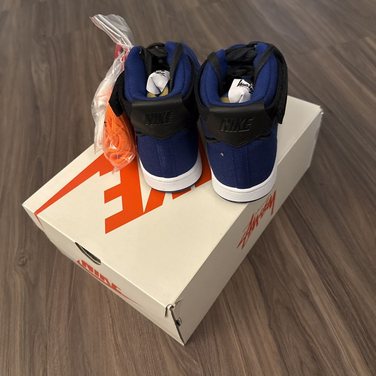 Nike × Stussy Nike x Stüssy Vandal High SP Deep Royal Blue Size 6.5 Size US 6 / EU 39 - 3 Thumbnail