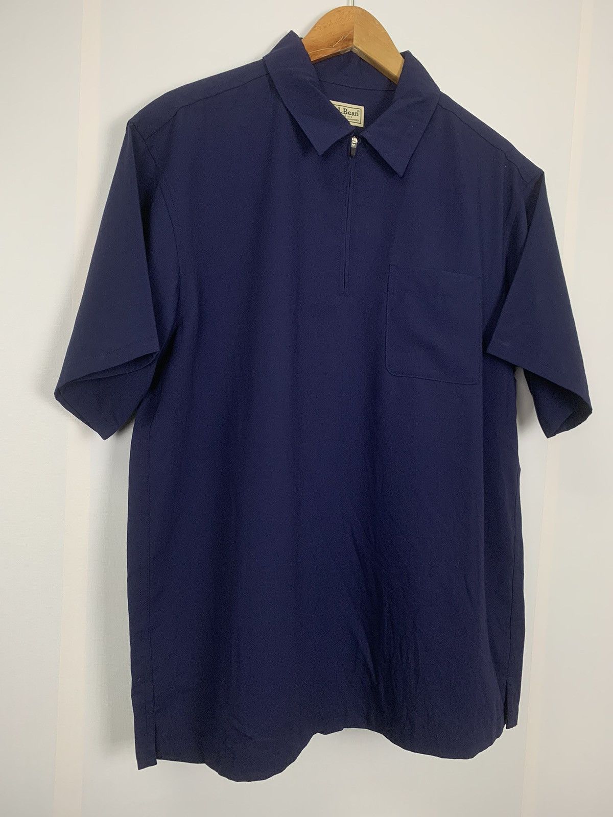 L.L. Bean × Vintage L.L.Bean Zipper Shirt Size US M / EU 48-50 / 2 - 4 Thumbnail