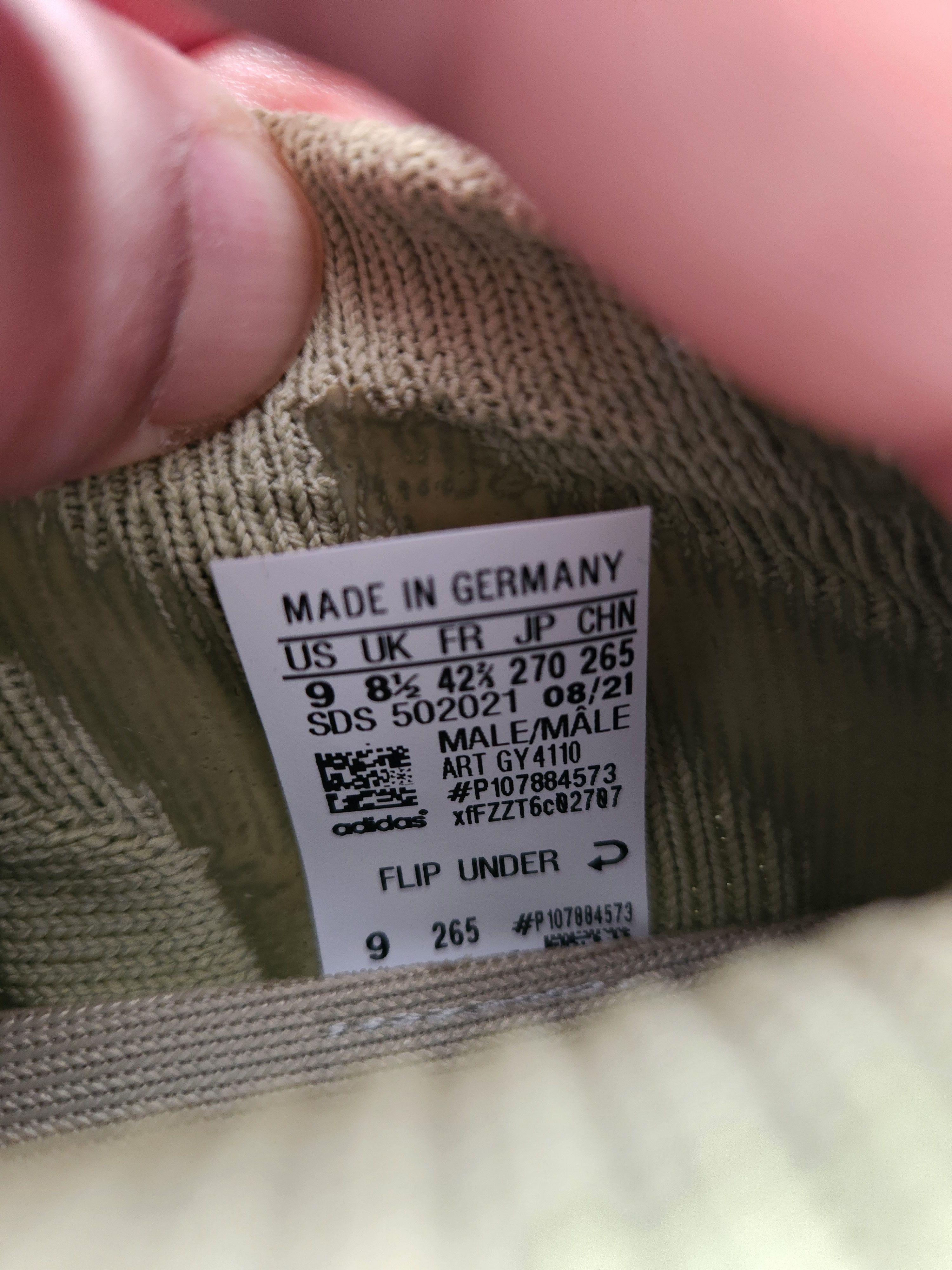 Adidas × Kanye West × Yeezy DS Yeezy 450 Resin Men's sz. 9 GY4110 adidas Yellow BNIB Size US 9 / EU 42 - 6 Thumbnail