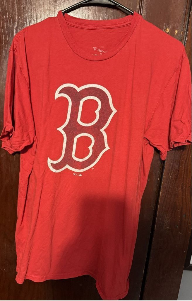 MLB Boston Red Sox Fanatics Short Sleeve Tee Men's M Red MLB Size US M / EU 48-50 / 2 - 1 Thumbnail
