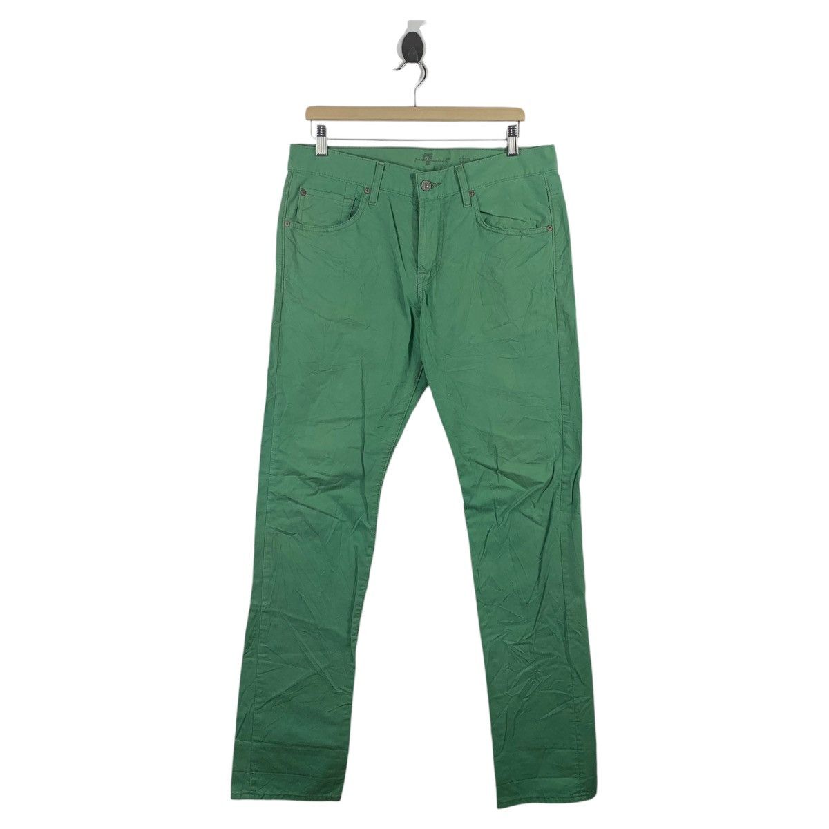 7 For All Mankind 7 FOR ALL MANKIND green colour jeans Size US 35 - 1 Thumbnail