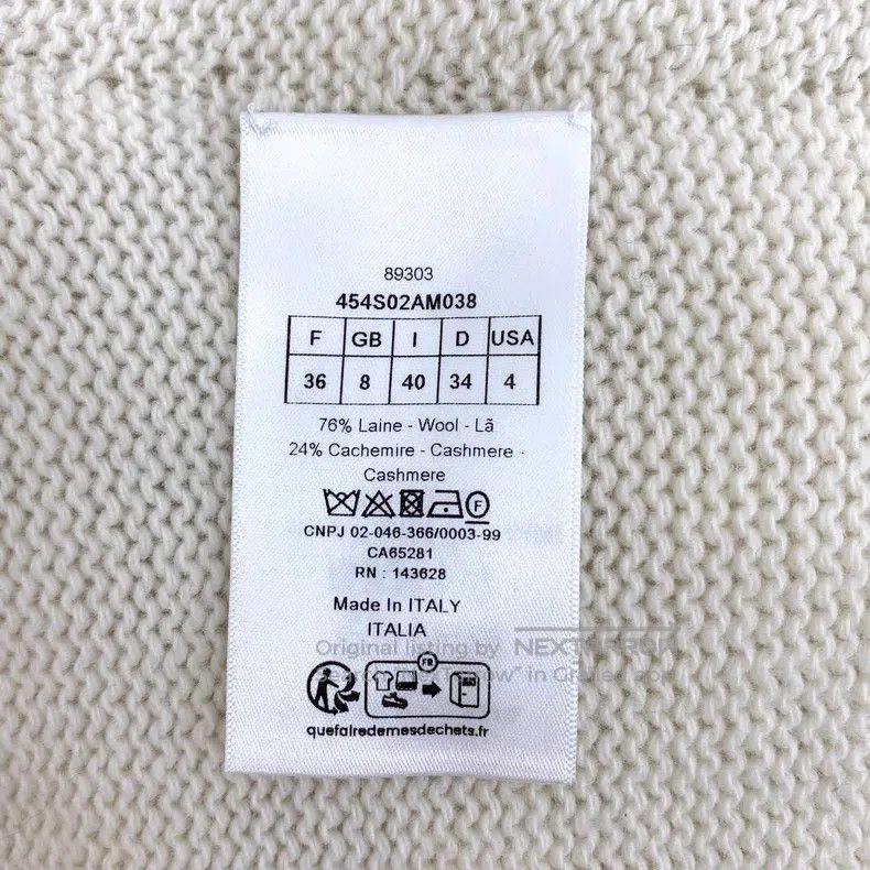 Dior Dior Limited Series Beige Five-pointed Star Inlaid Sheeps Size XS / US 0-2 / IT 36-38 - 6 Thumbnail