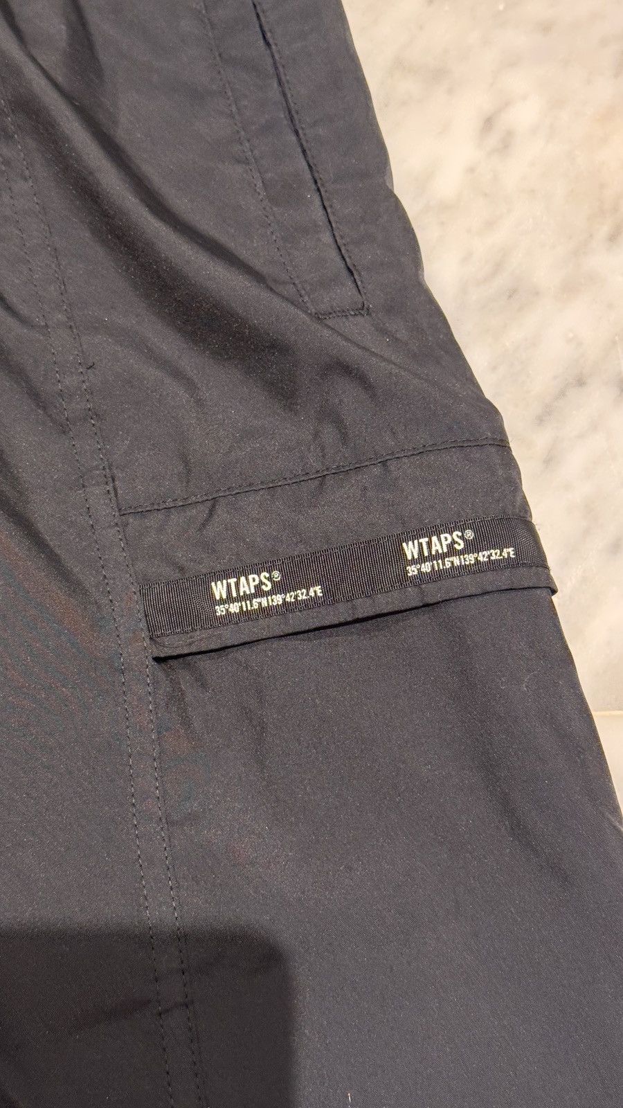 Wtaps Wtaps waterproof black joggers Size US 35 - 2 Thumbnail