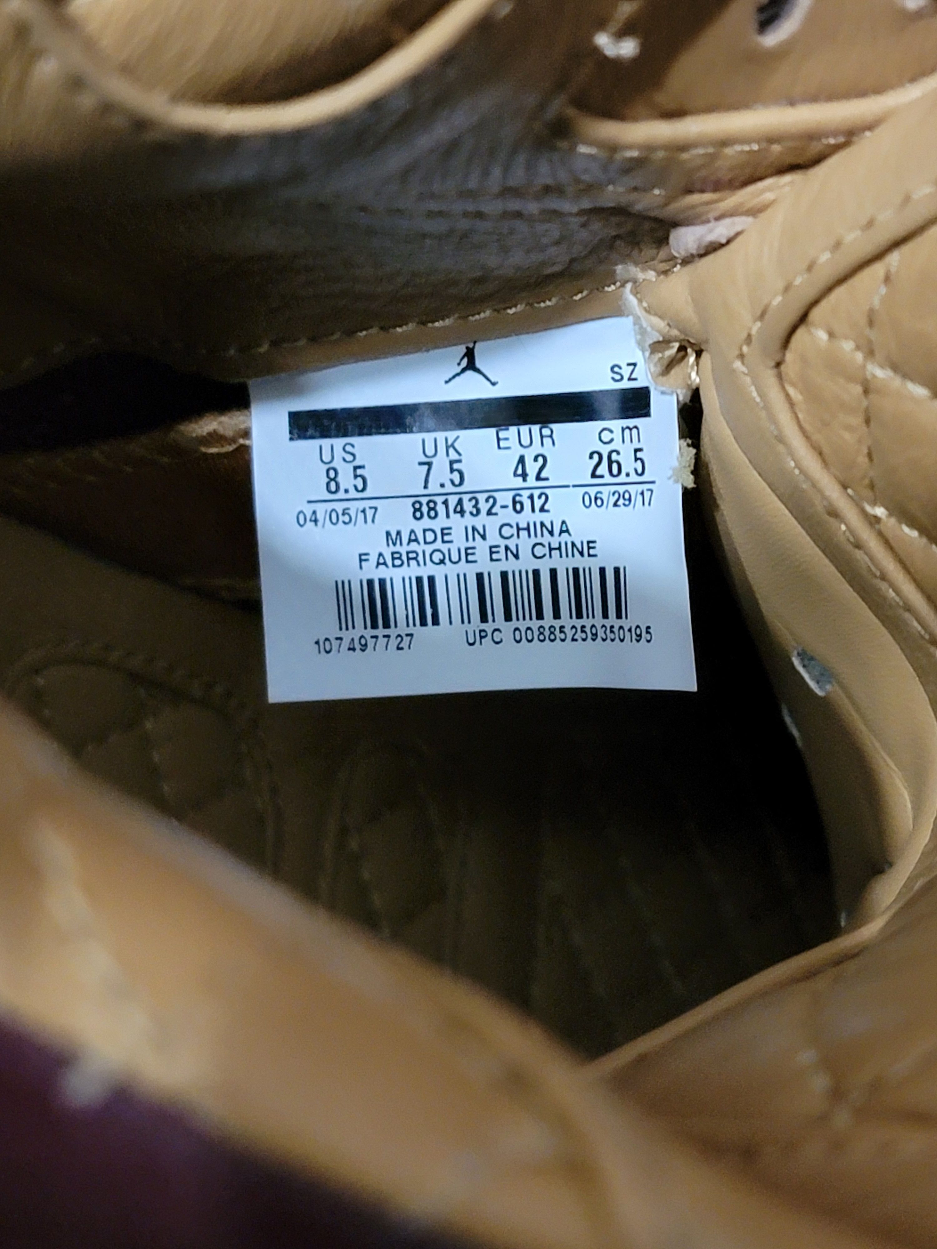 Nike Jordan 5 premium wine Size US 8.5 / EU 41-42 - 7 Thumbnail