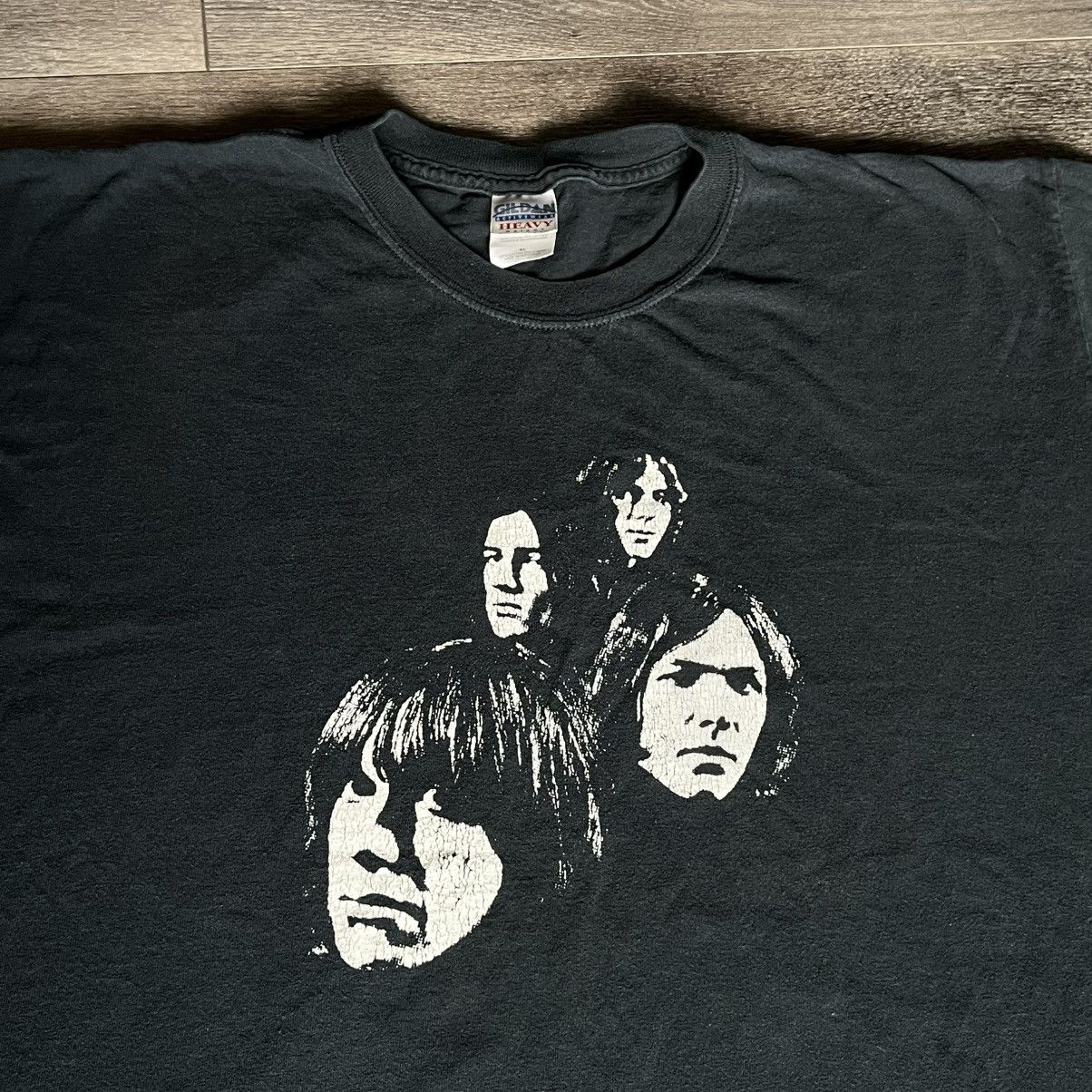 Band Tees Vintage 2000s Iggy Pop The Stooges First Album Logo T Shirt Size US XL / EU 56 / 4 - 1 Thumbnail
