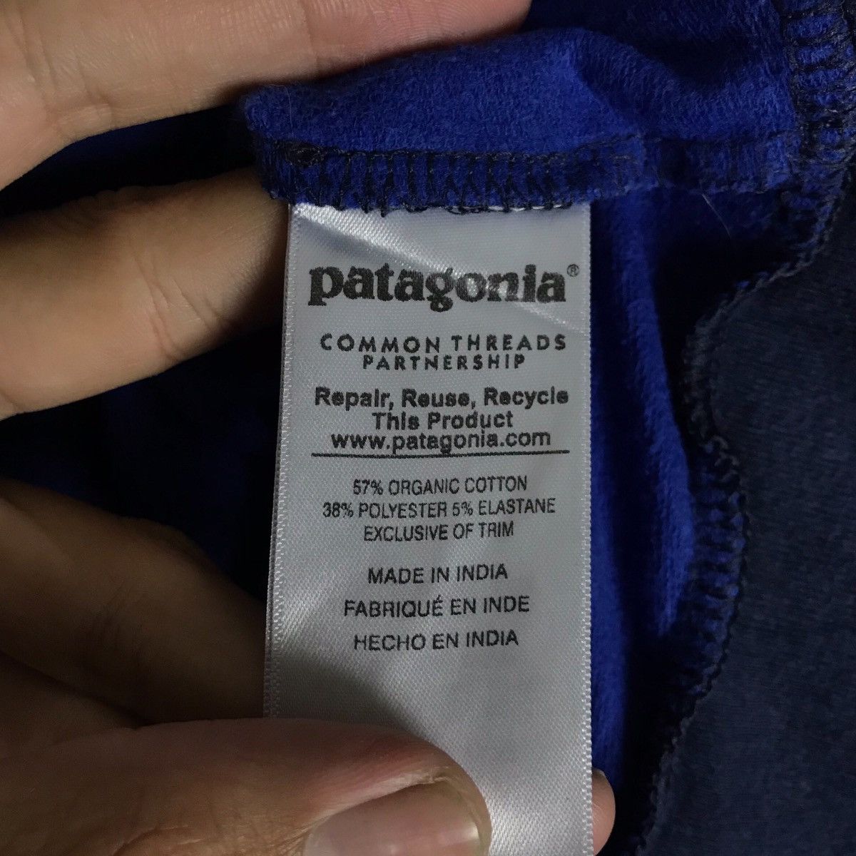 Patagonia Vintage Patagonia Two Tone Pullover Jumper Sweatshirt Size US L / EU 52-54 / 3 - 6 Thumbnail