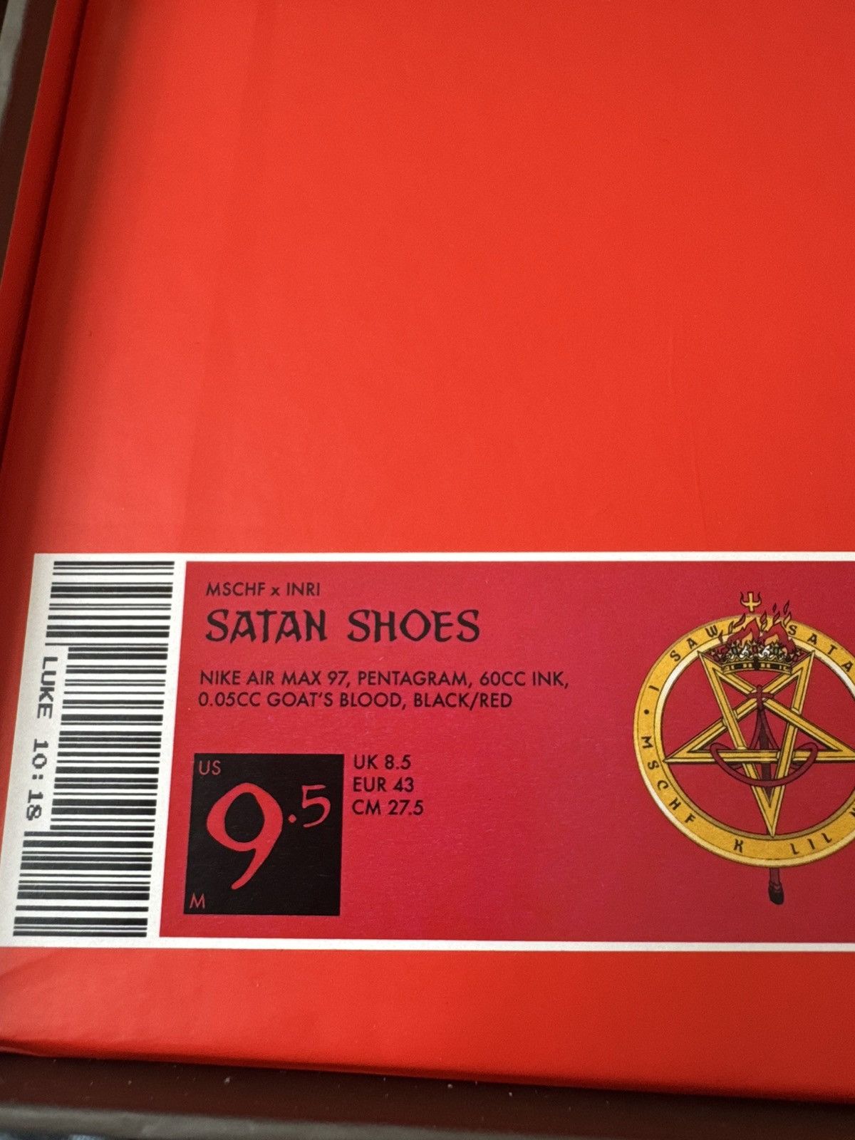 Nike MSCHF x Nike Size US 9.5 / EU 42-43 - 10 Thumbnail