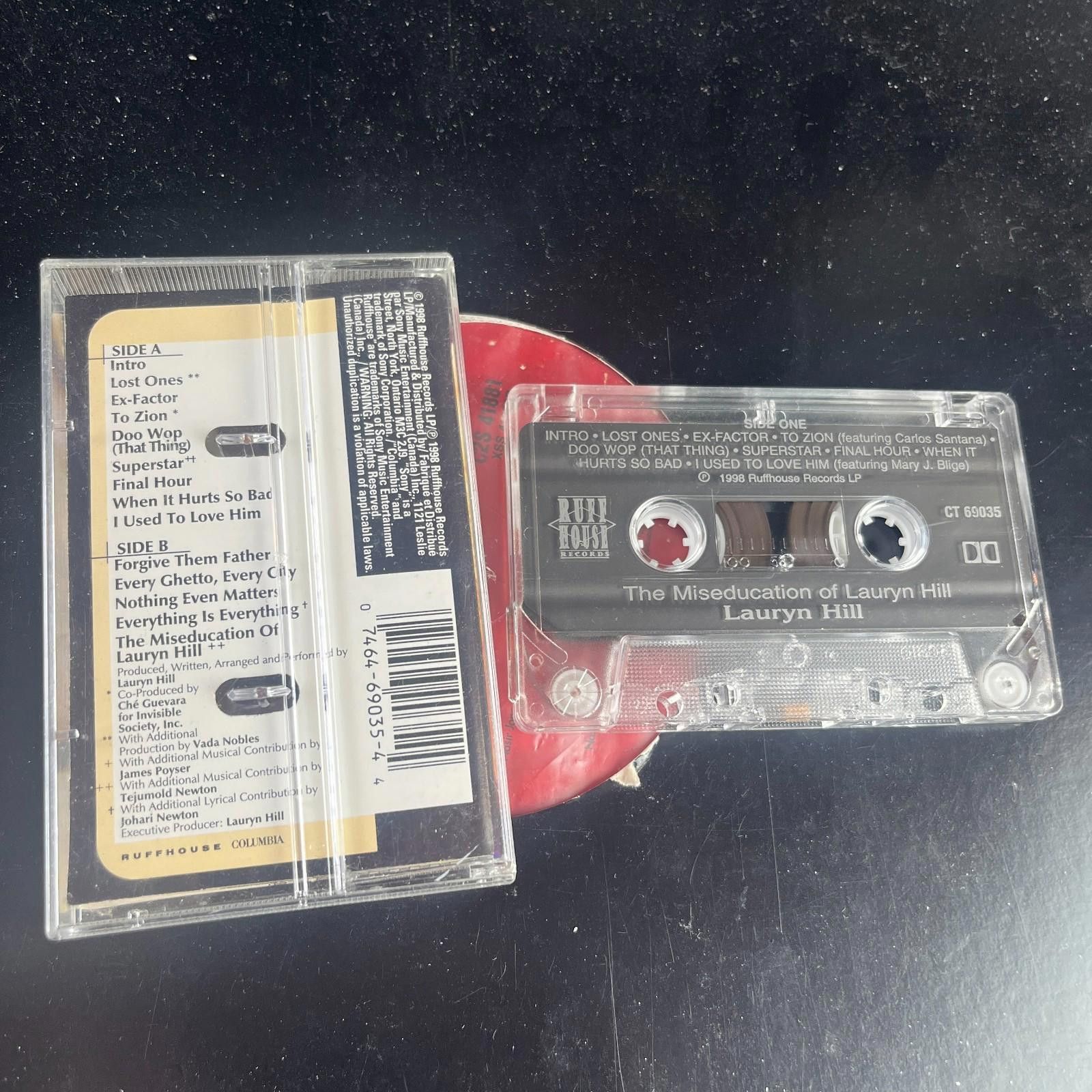 Other Lauryn Hill The Miseducation of Lauryn Hill Cassette 1998 Size ONE SIZE - 2 Thumbnail