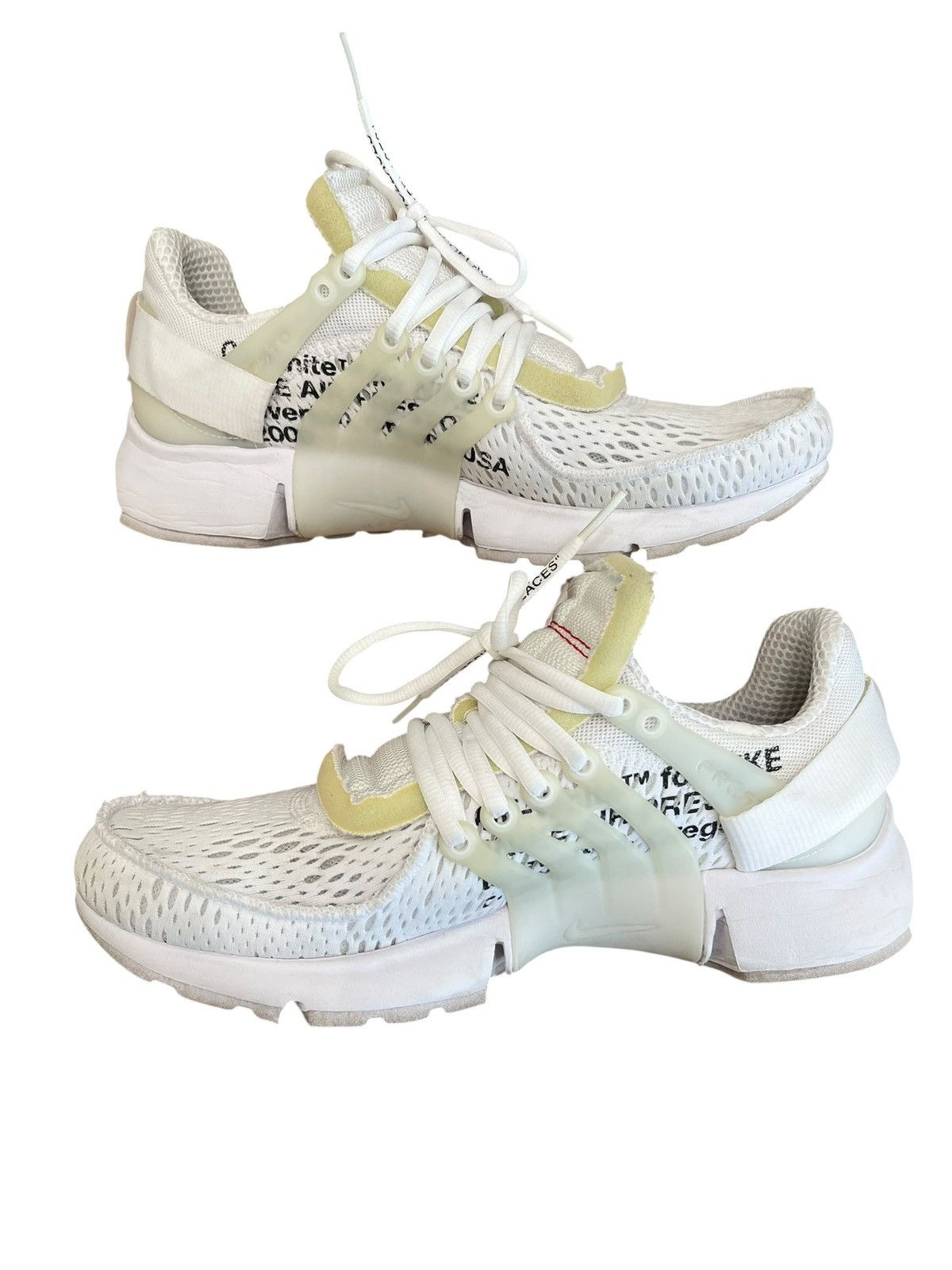 Nike × Off-White Nike Air Presto Off-White White (2018) Size US 8 / EU 41 - 3 Thumbnail