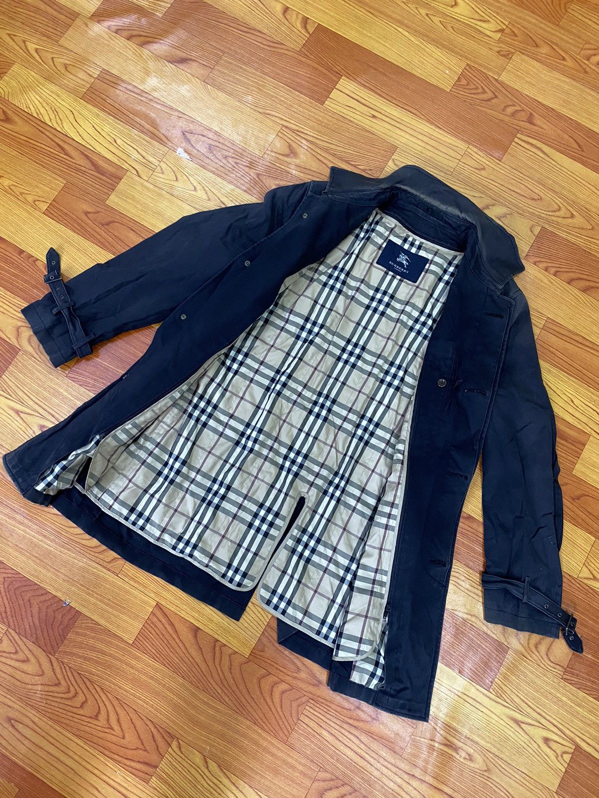 Burberry Burberry London Trench Coat Double Lining Jacket Size US M / EU 48-50 / 2 - 1 Thumbnail
