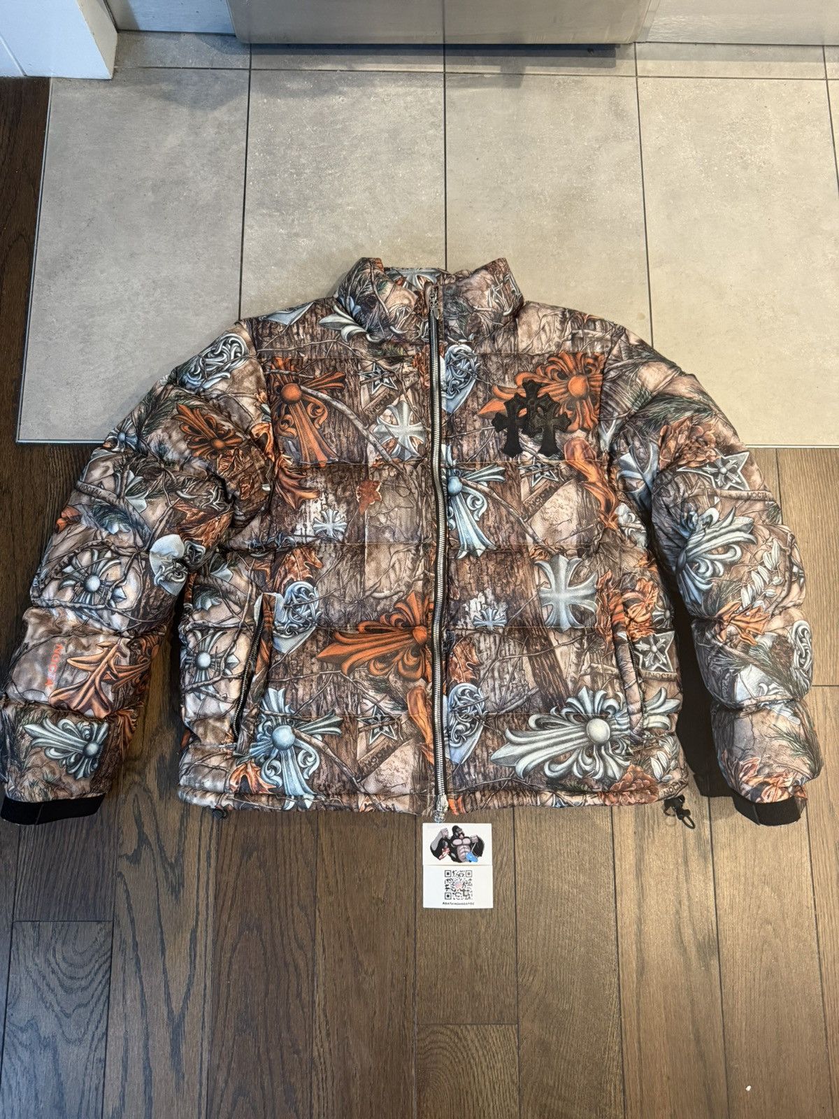 Chrome Hearts × Drake Chrome Hearts Nocta Puffer Jacket Coat Triple Cross Size US L / EU 52-54 / 3 - 2 Thumbnail