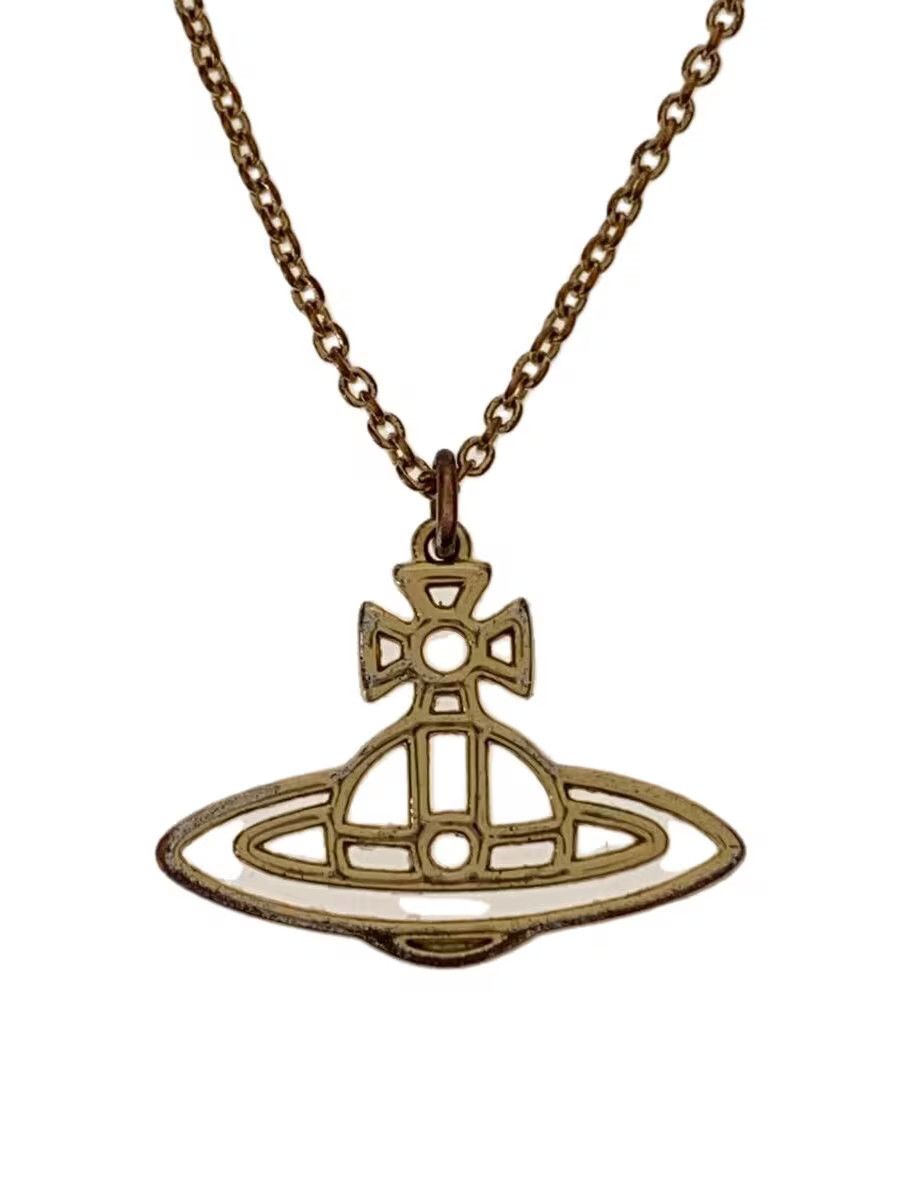 Vivienne Westwood Flat Orb Necklace Size ONE SIZE - 1 Thumbnail