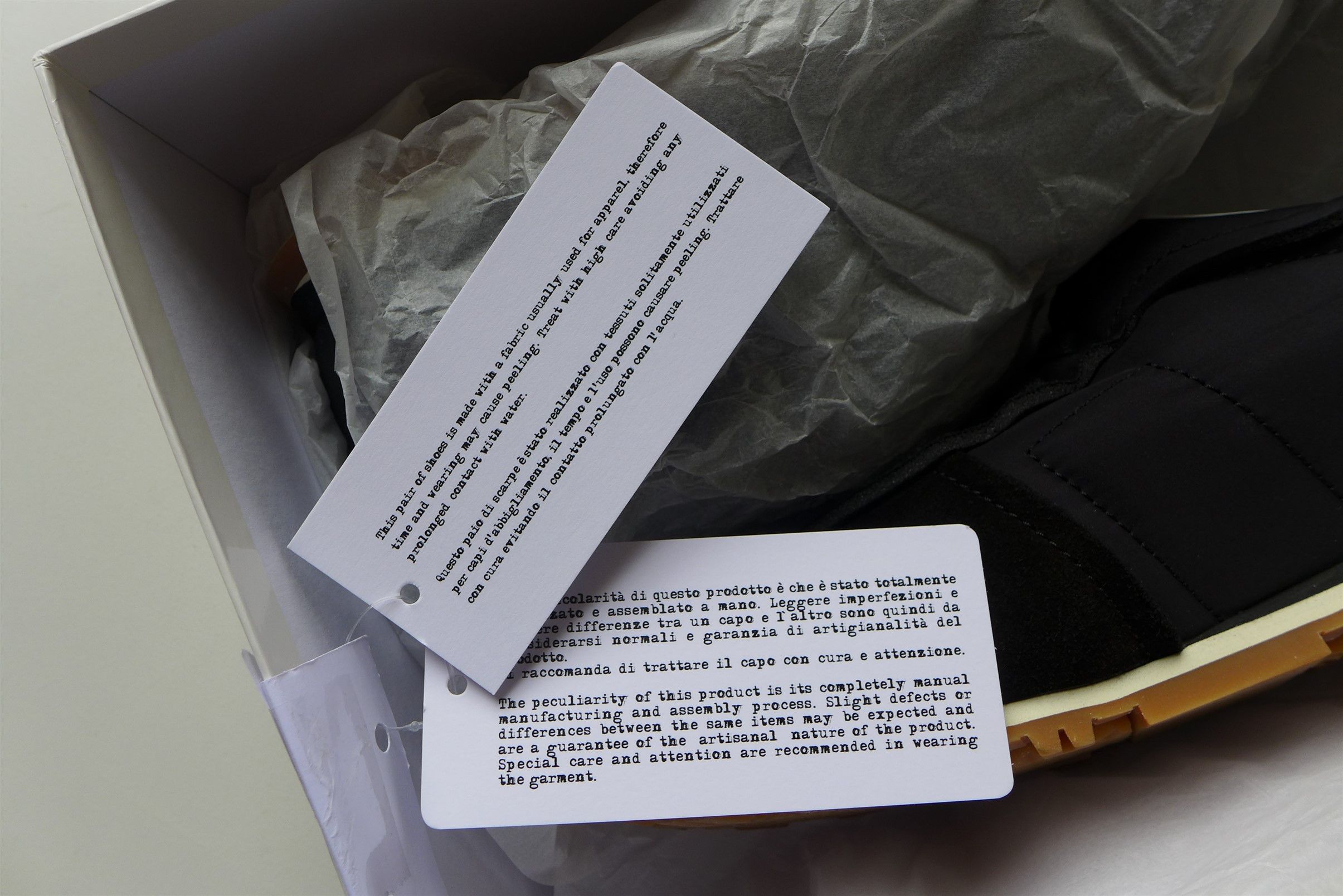 Maison Margiela Margiela Black Runner Sneakers Size US 11 / EU 44 - 20 Thumbnail