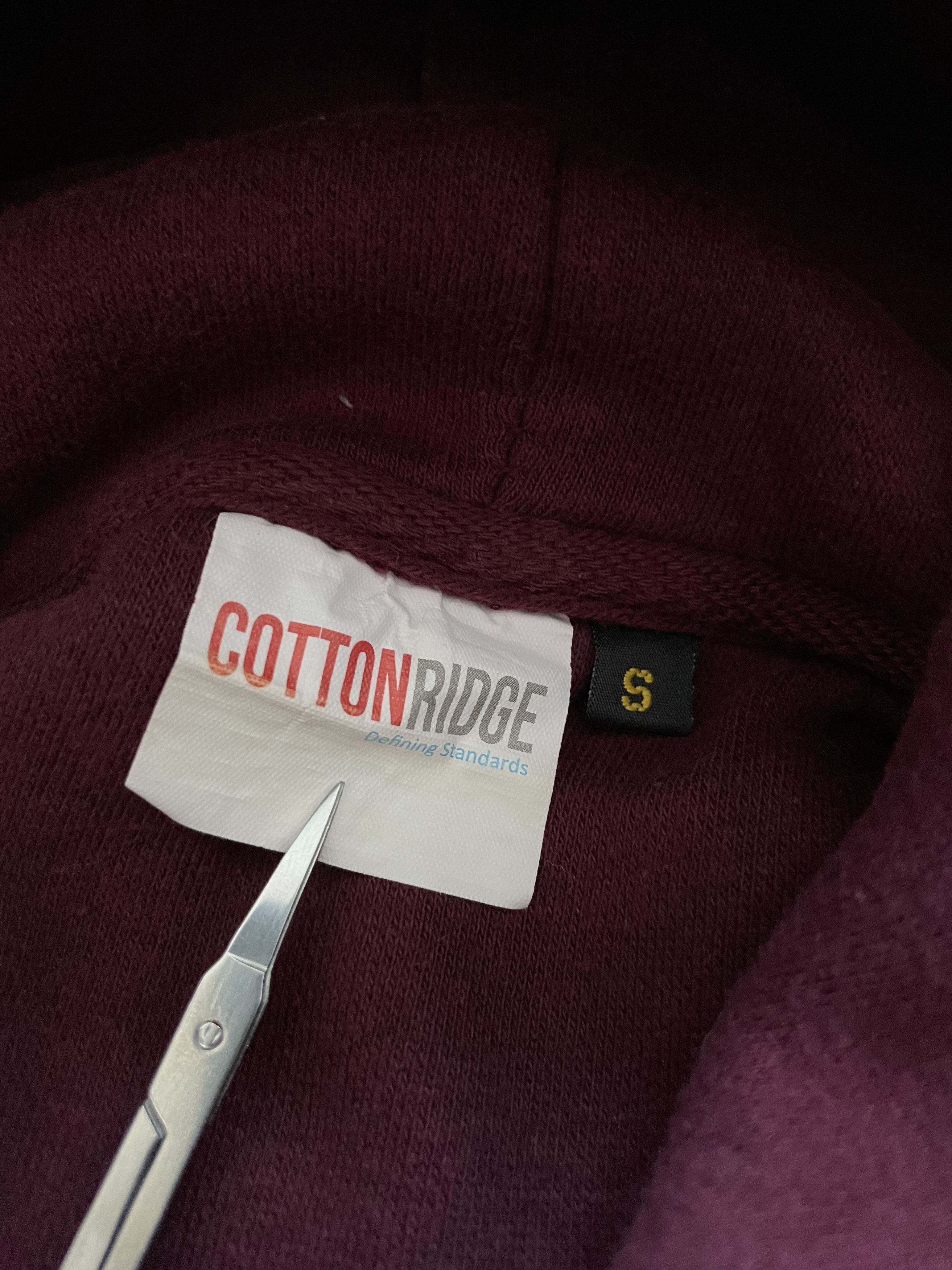 Vintage Vintage 90s Cotton Ridge OXFORD University Big Logo Hoodie Size US M / EU 48-50 / 2 - 4 Thumbnail