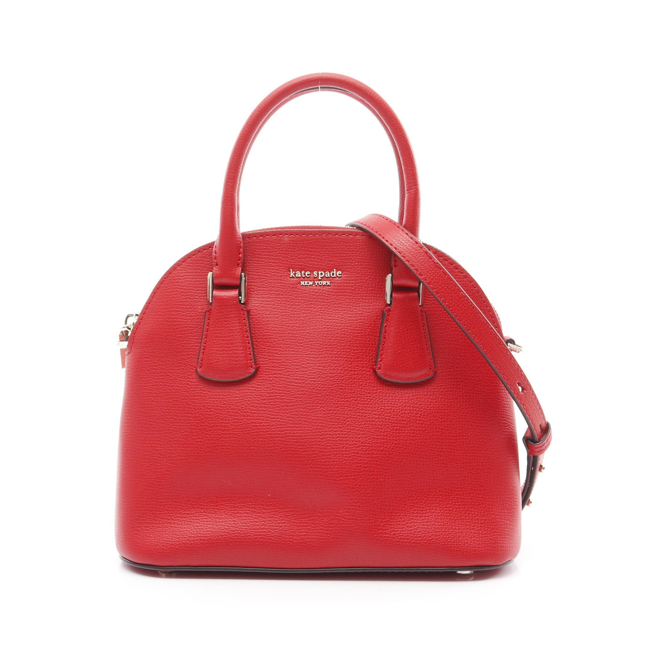 Kate Spade Silvia Handbag Leather Red