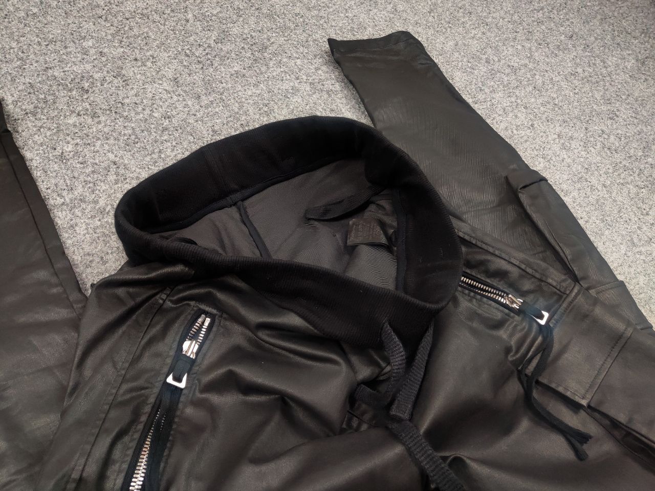 Vagabond Vagabond Black Slim Multipocket Cargo Pants Rick owens style Size US 34 / EU 50 - 12 Thumbnail