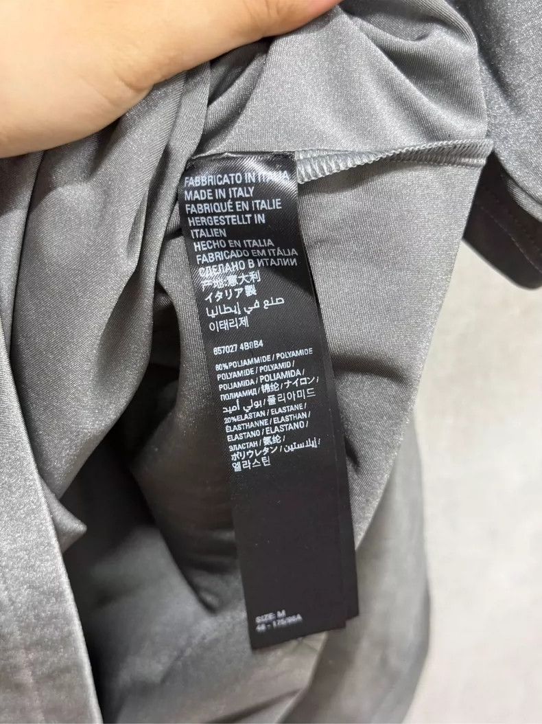 Balenciaga Balenciaga Sporty B Sport Silver Grey Short Sleeve M Size Size US M / EU 48-50 / 2 - 3 Thumbnail