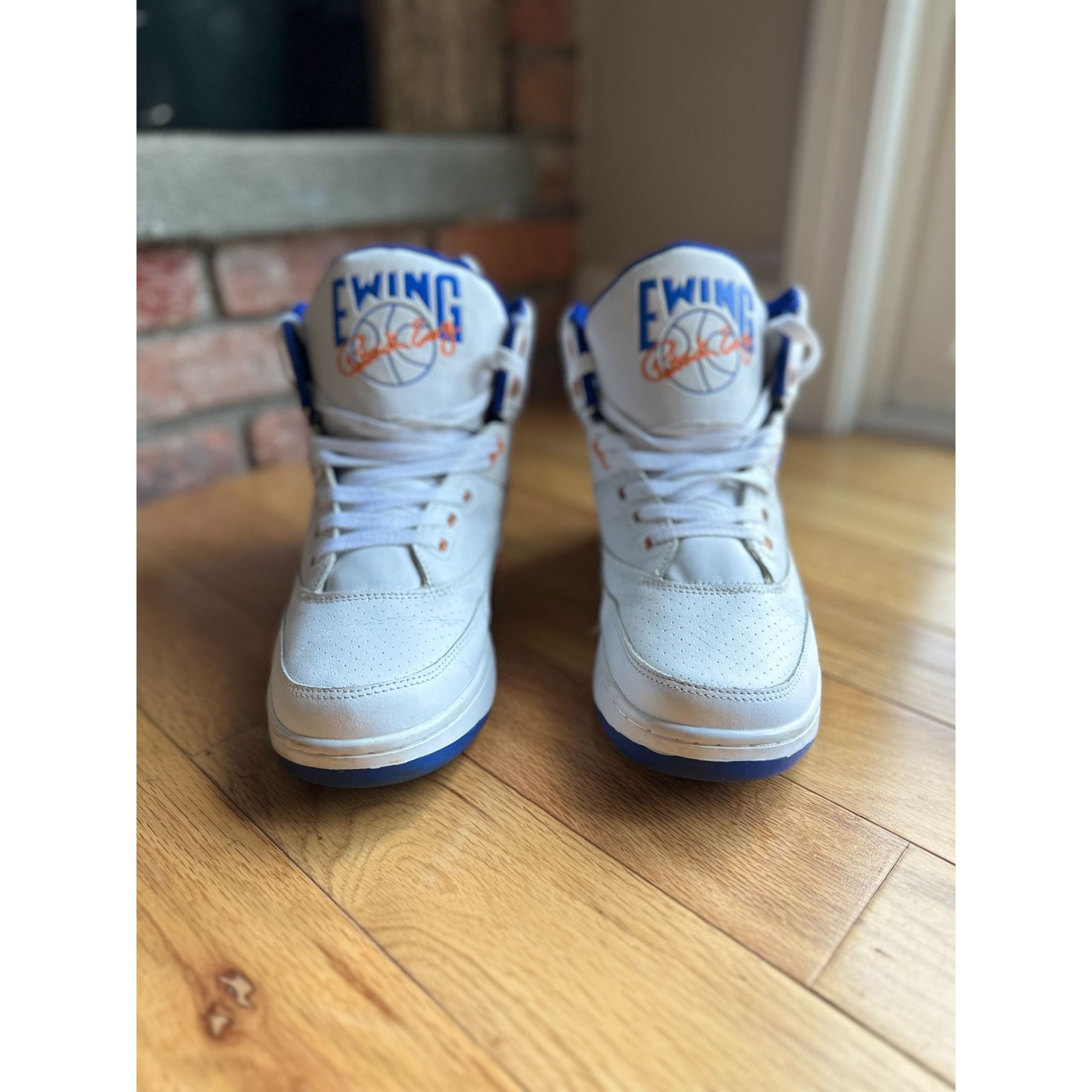 Ewing Athletics VINTAGE OCCASION EWING 33 HI 'BLANC ROYAL ORANGE HOMME TAILL Size US 9.5 / EU 42-43 - 4 Thumbnail