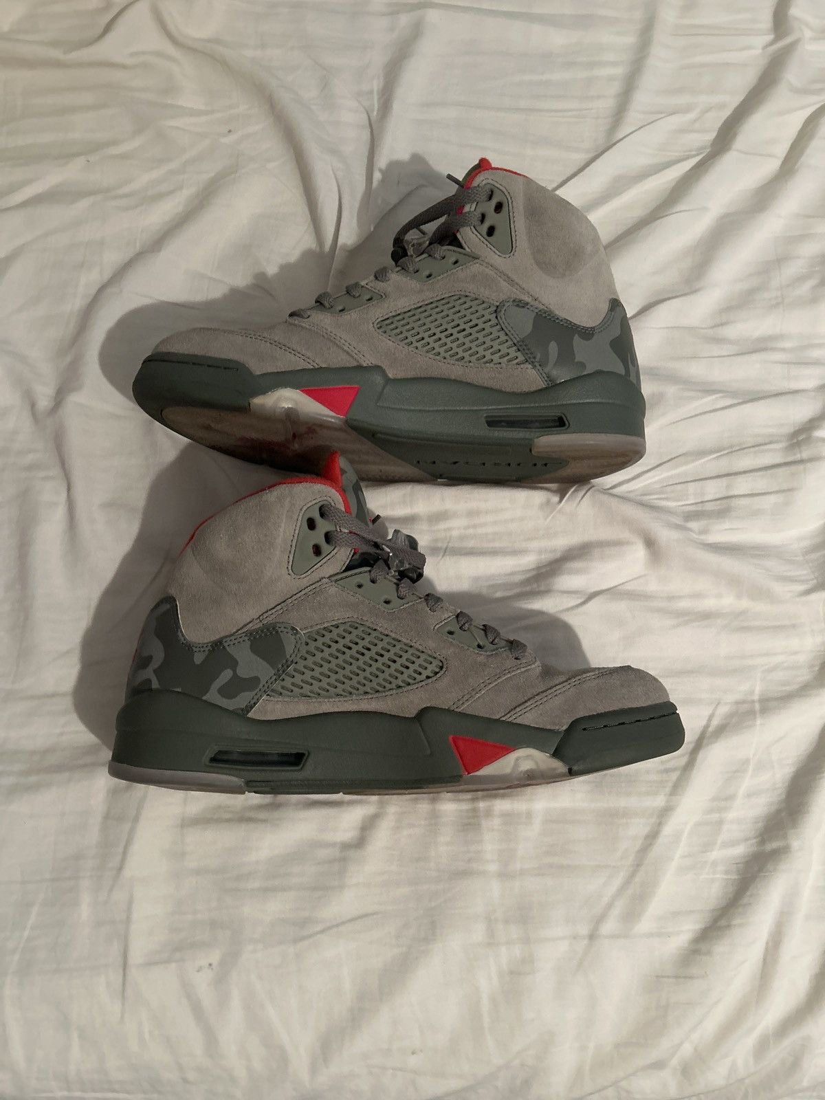 Jordan Brand Jordan 5 Retro Camo Size US 10 / EU 43 - 1 Thumbnail