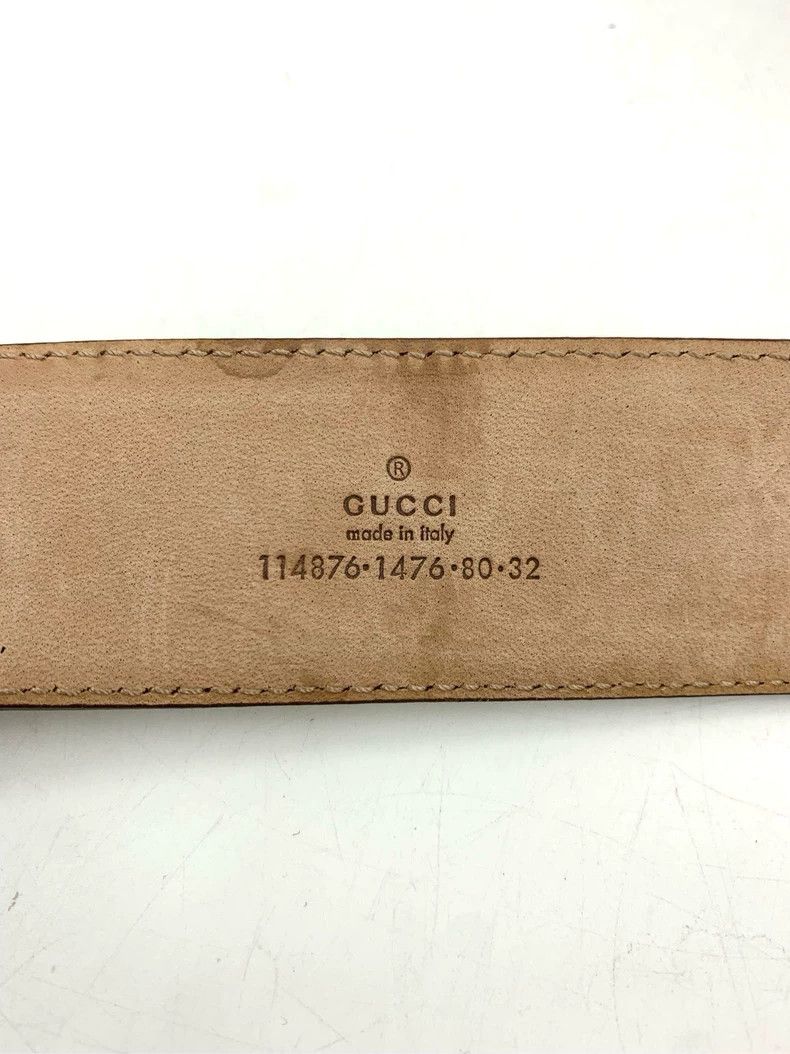 Gucci Gucci Logo old flower patchwork leather belt 2502-Nextarrow Size ONE SIZE - 5 Thumbnail