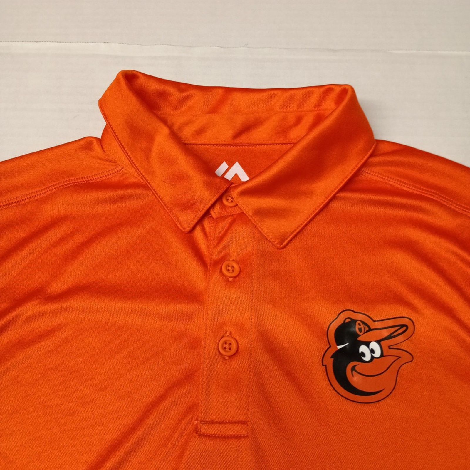 Majestic Majestic Baltimore Orioles Polo Shirt Men's S Orange MLB Size US S / EU 44-46 / 1 - 2 Thumbnail