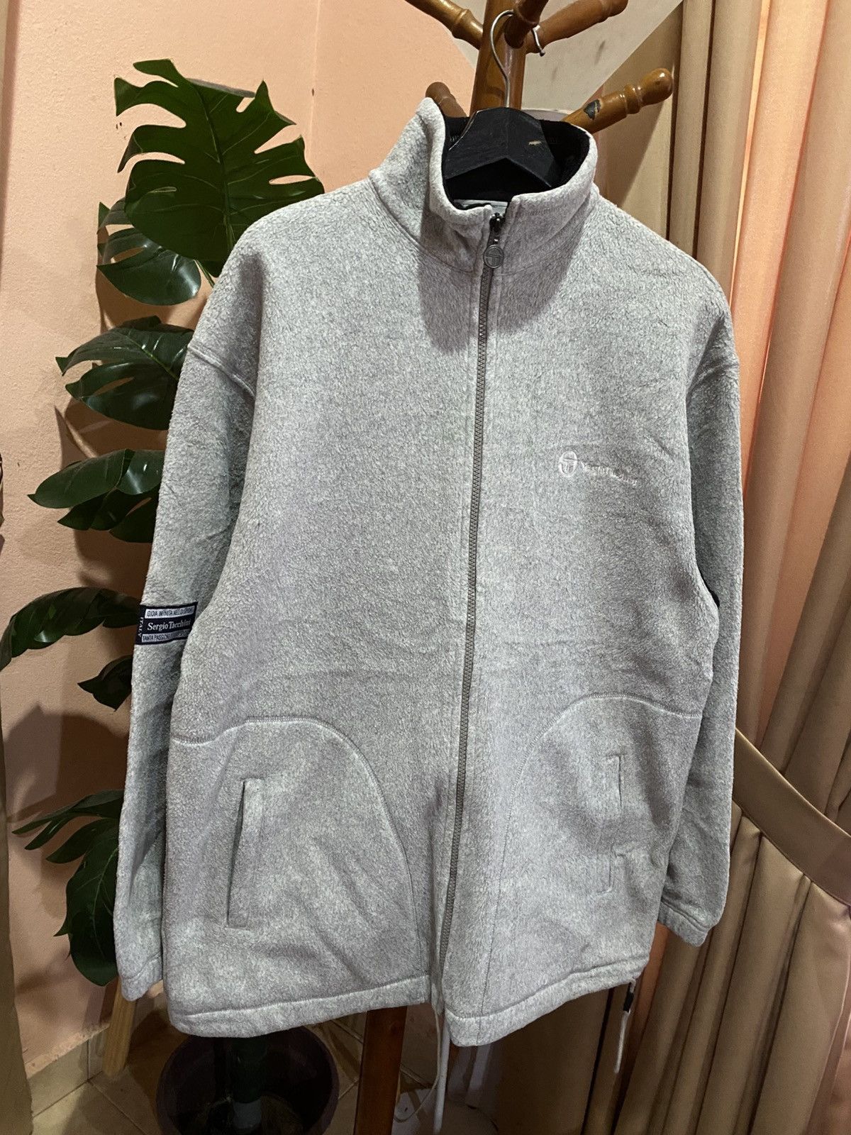 Sergio Tacchini VINTAGE SERGIO TACCHINI FLEECE JACKET Size US L / EU 52-54 / 3 - 3 Thumbnail