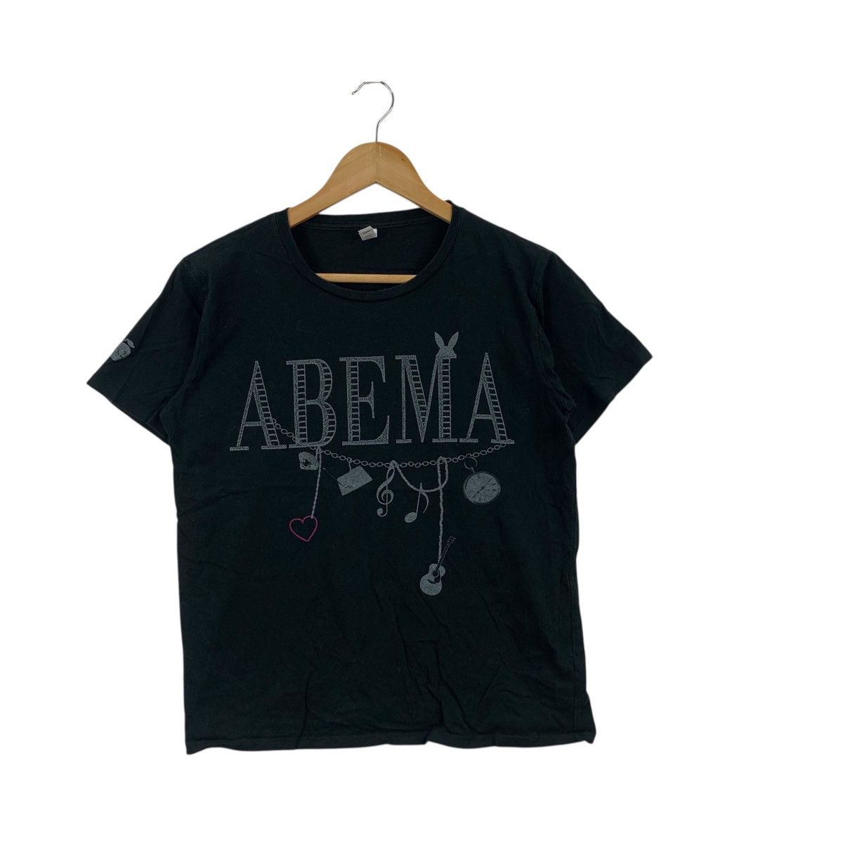 Band Tees YAMAHA MUSIC ABEMA KizunaAI Tour Promo Tee Shirt Top Size M / US 6-8 / IT 42-44 - 4 Thumbnail