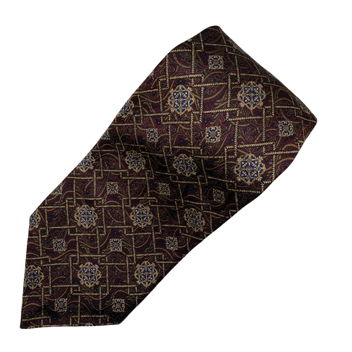 Robert Talbott Omaggio by Robert Talbott Silk Tie, Made in USA, Like New Size ONE SIZE - 2 Thumbnail