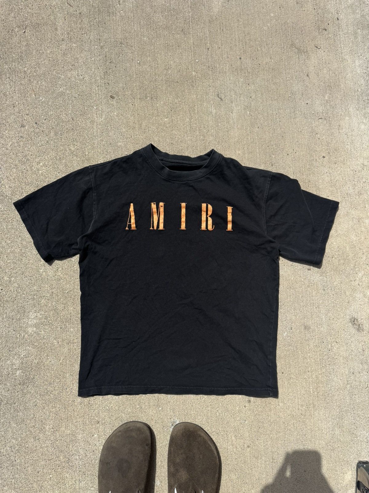 Amiri Thrashed Amiri Core Logo Tee Size S Size US S / EU 44-46 / 1 - 1 Thumbnail