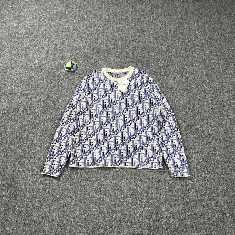 Other Dior Blue Wool Pullover Sweater for Men . Size US XL / EU 56 / 4 - 1 Thumbnail