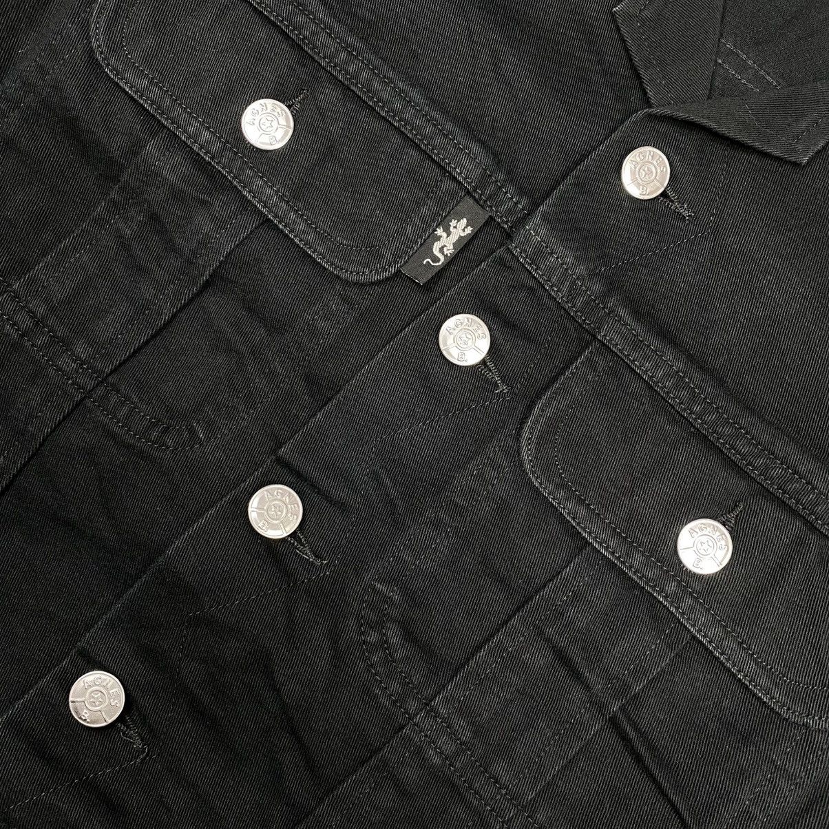 Designer × agnes b. Agnes B.Homme Trucker Denim Jacket Size US S / EU 44-46 / 1 - 6 Thumbnail