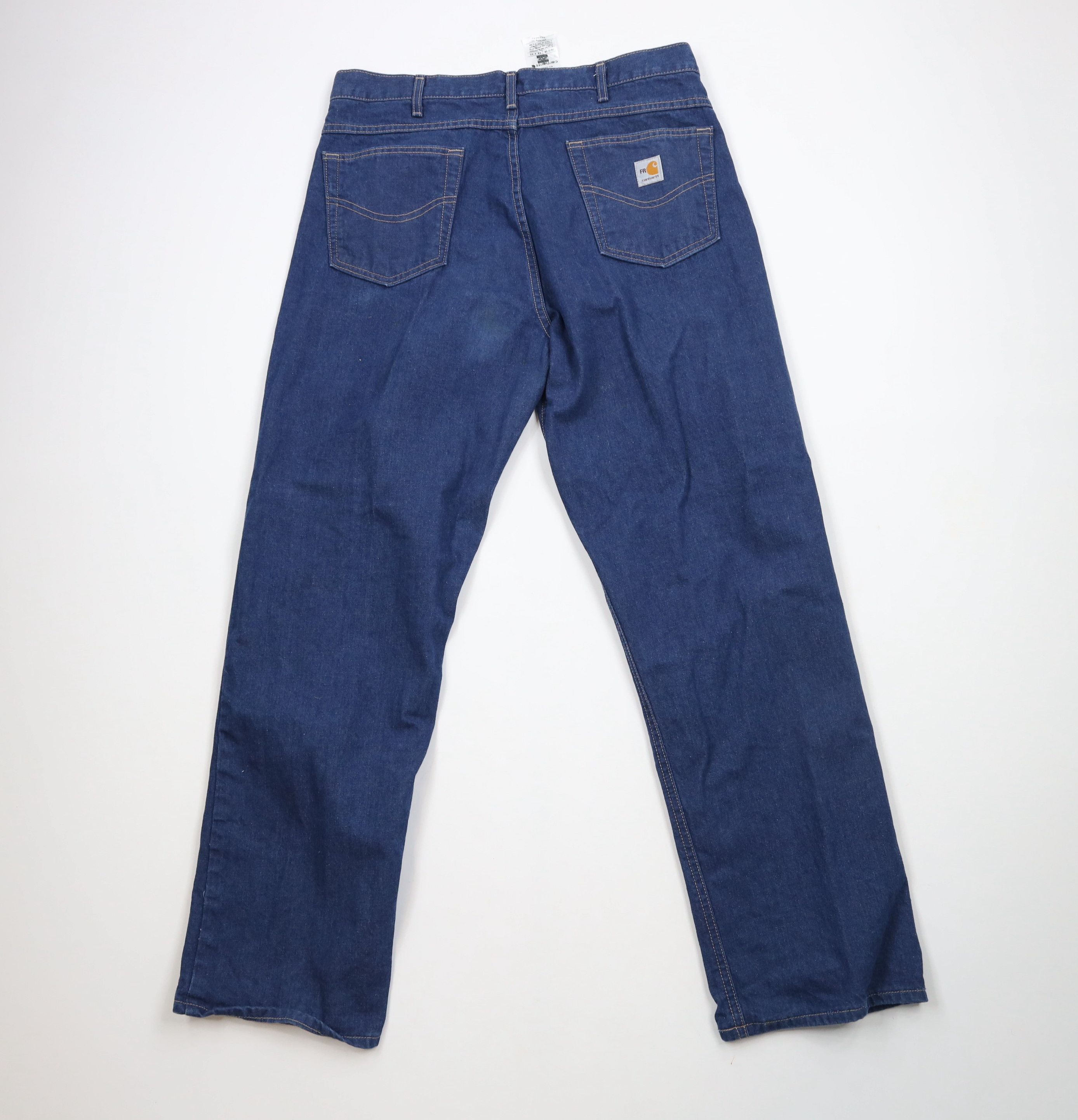 Carhartt × Vintage Vintage Y2K Carhartt FR Relaxed Fit Denim Jeans USA Size US 36 / EU 52 - 11 Thumbnail