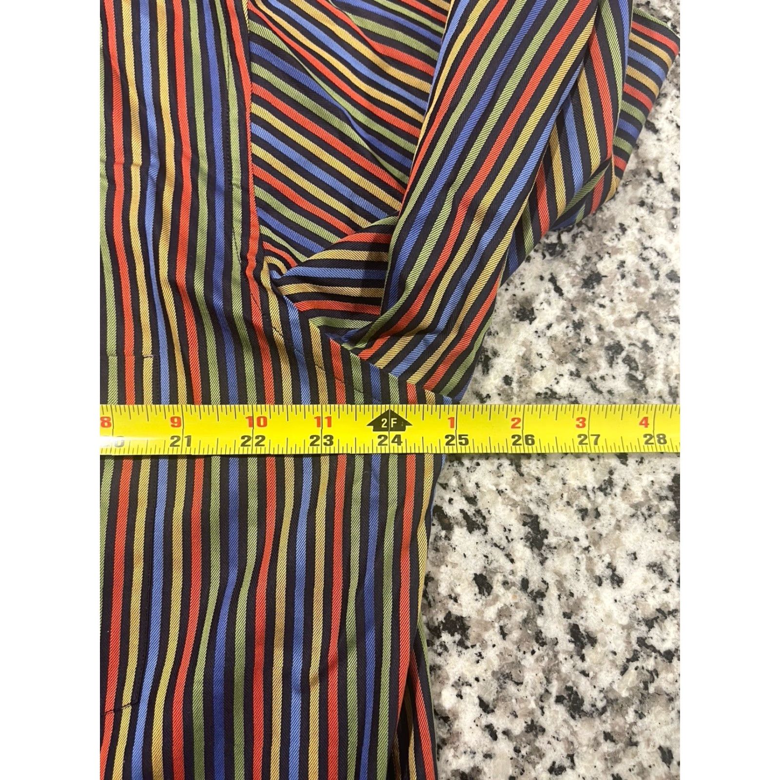 Paul & Shark Paul & Shark Yachting Button-Up Shirt Mens XL Multicolor Striped 100% Cotton Size US XL / EU 56 / 4 - 4 Thumbnail