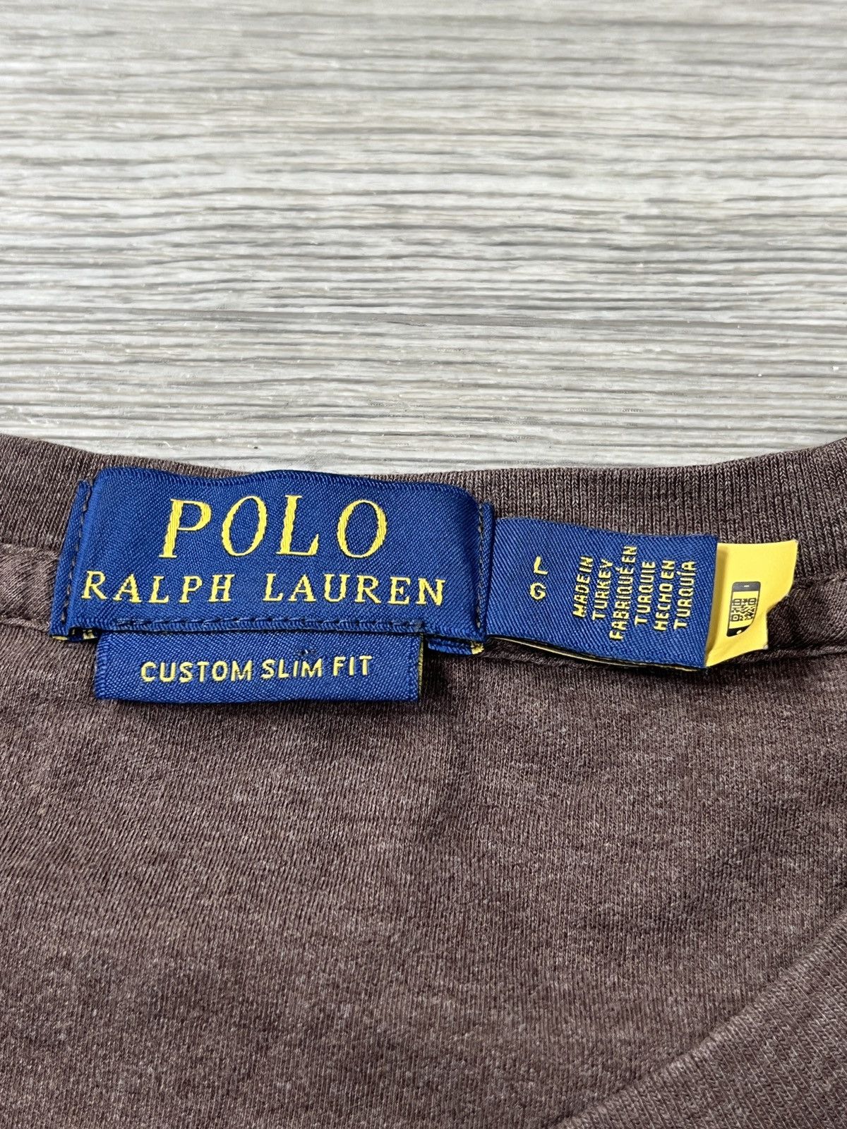 Polo Ralph Lauren Polo Ralph Lauren Earth Tone Brown Classic Tee Men’s Size L Size US L / EU 52-54 / 3 - 4 Thumbnail
