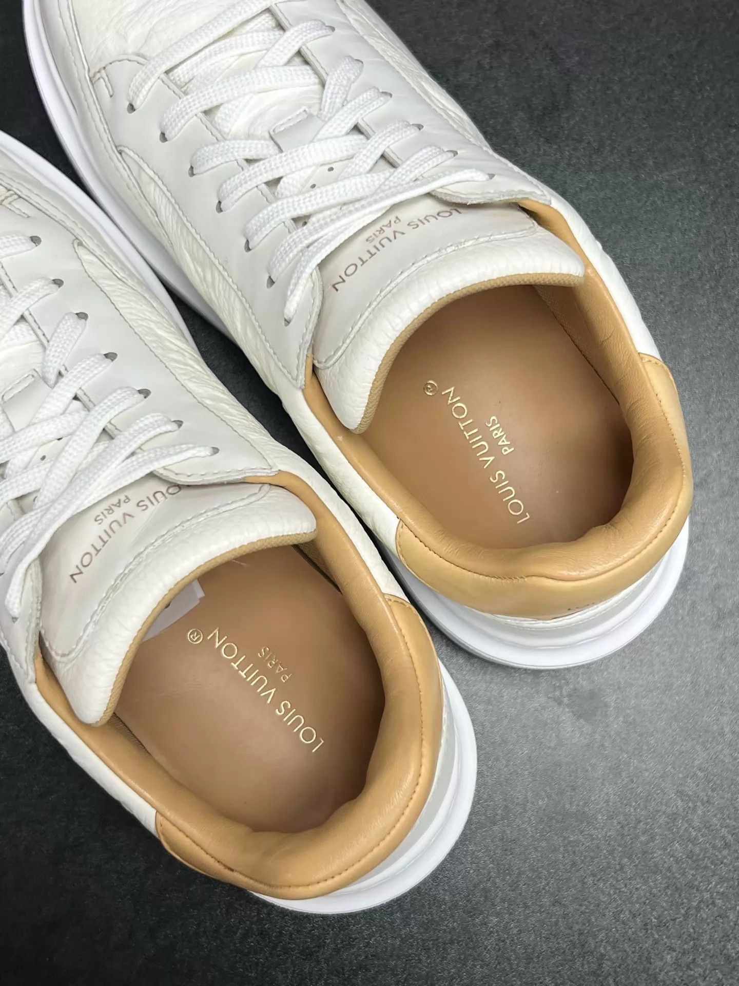 Louis Vuitton LV Beverly Hills Low-Top Sneaker White 39.5 1-9 Uses Size US 6.5 / EU 39-40 - 4 Thumbnail
