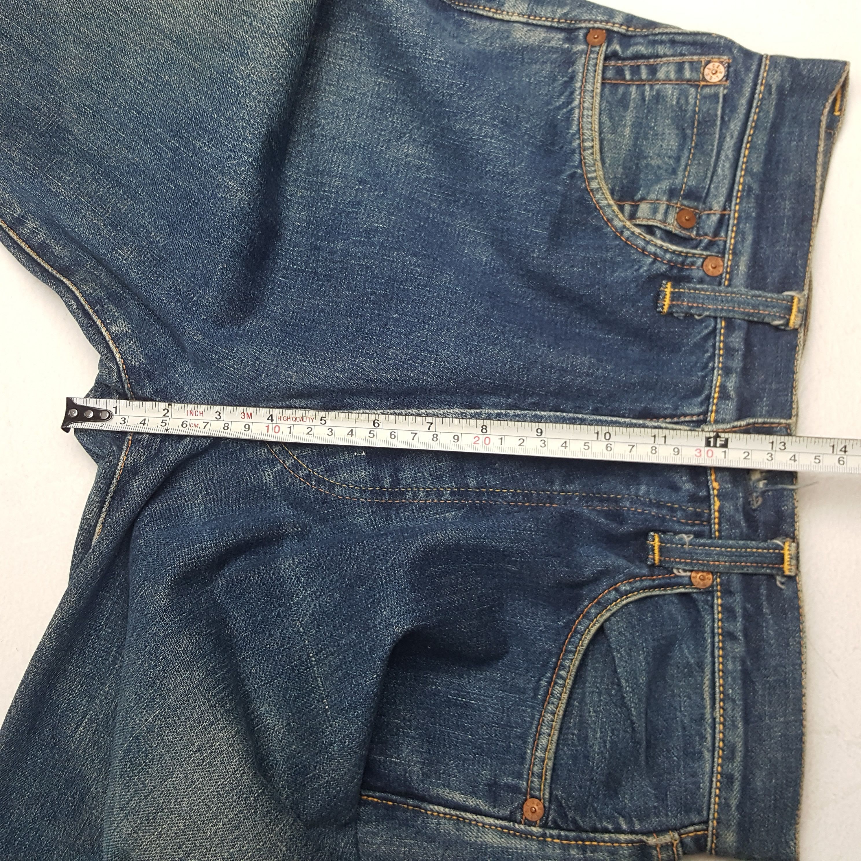 Japanese Brand × Vintage Vintage Evis Japanese Brand Daicock Custom Art Denim Jeans Size US 28 / EU 44 - 10 Thumbnail