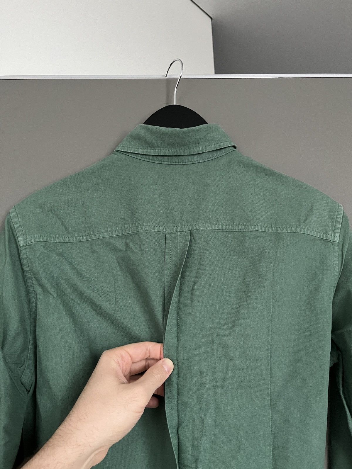 Band Of Outsiders Band of Outsiders Green Shirt Made in USA Size US S / EU 44-46 / 1 - 14 Thumbnail