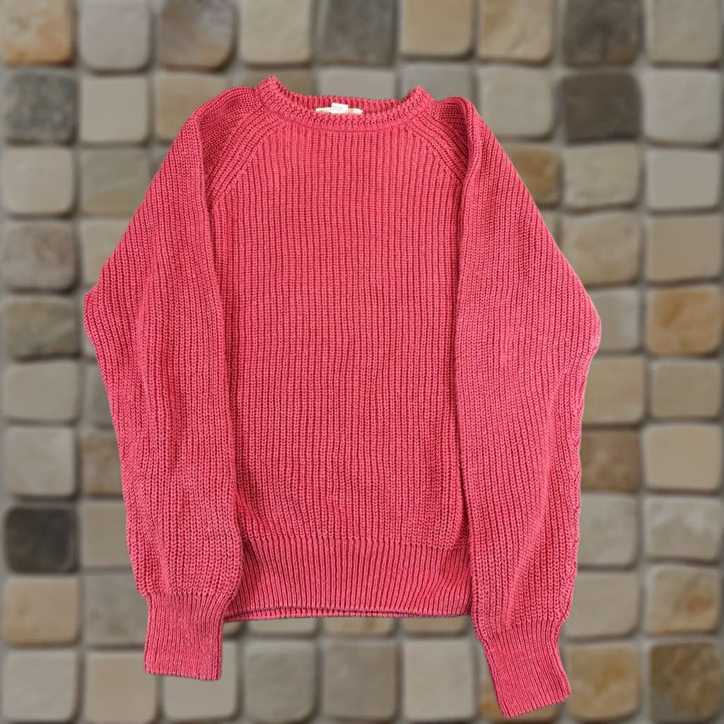 Vintage VINTAGE Interchange Crewneck Sweater Mens 2XL Pink Ramie Blend Knit Preppy Classic Mens Regular Knit Pullover Crew Neck Solid Size US XXL / EU 58 / 5 - 1 Thumbnail